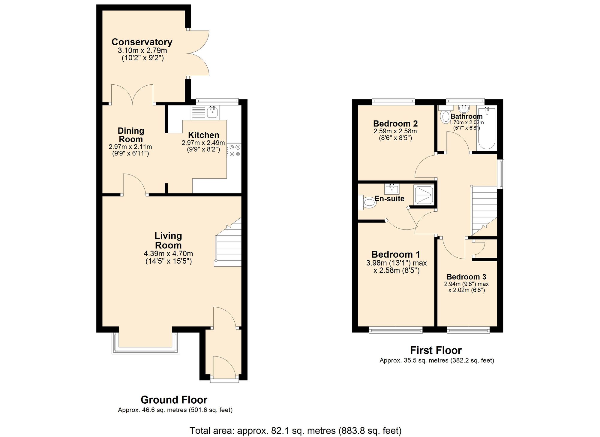 35 Teil Green, Preston floorplan
