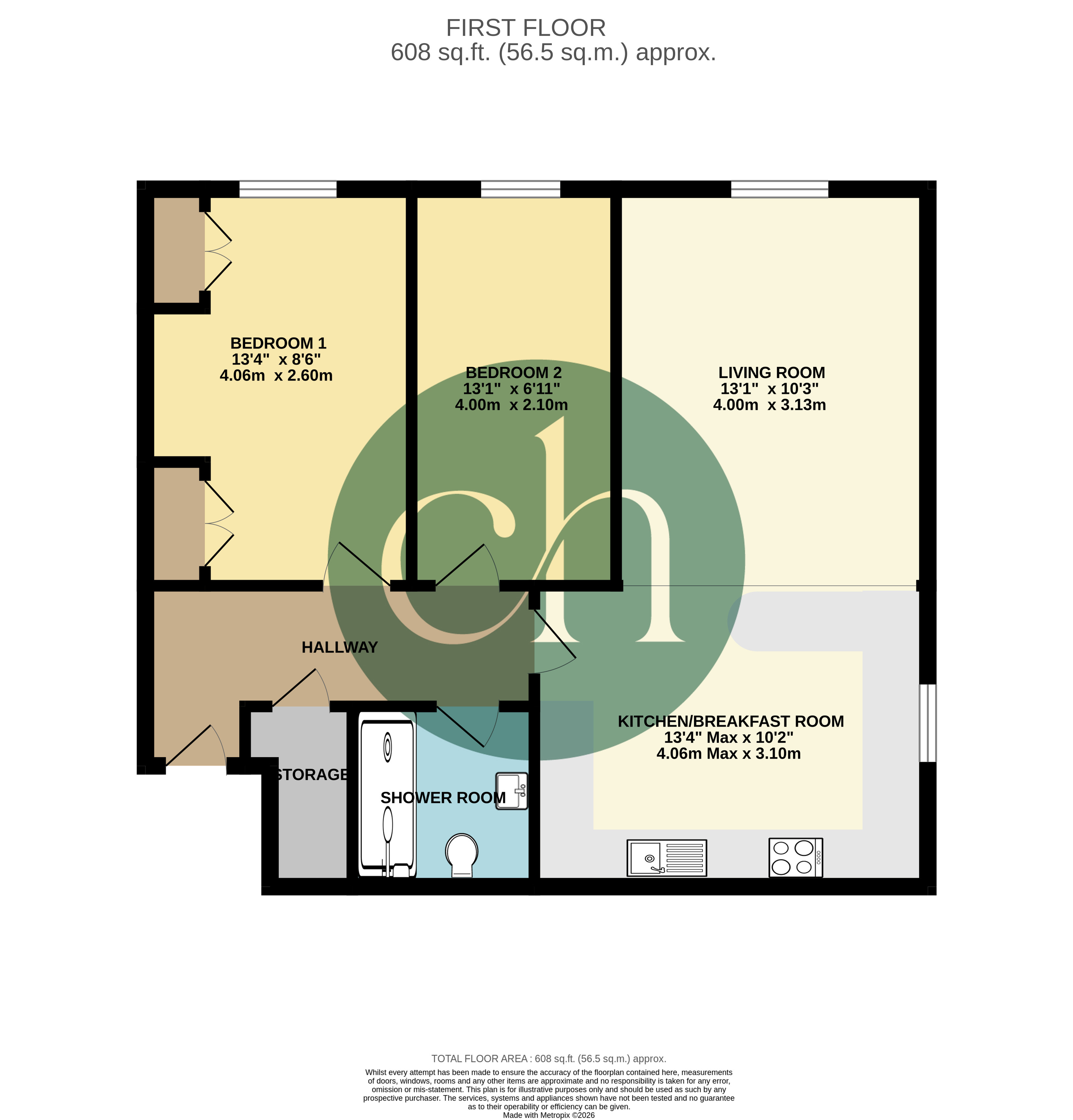 197, Cloatley Crescent, Swindon floorplan