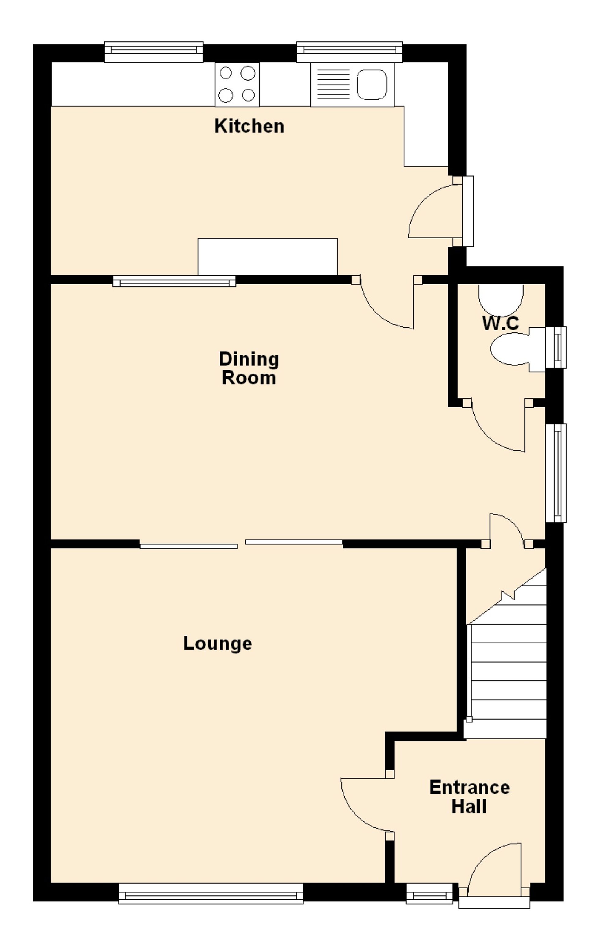 3 Lyndene Avenue, Manchester floorplan