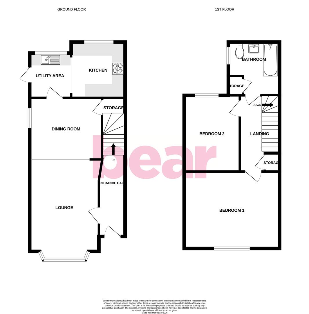 54, Leighville Grove, Leigh-on-Sea floorplan