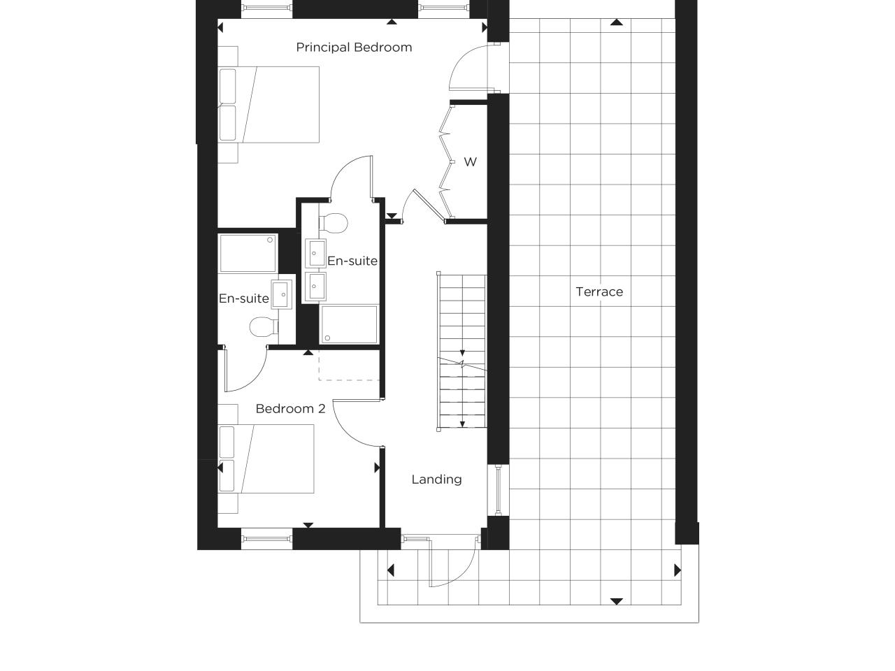 61 Lady White Crescent, Oxford floorplan