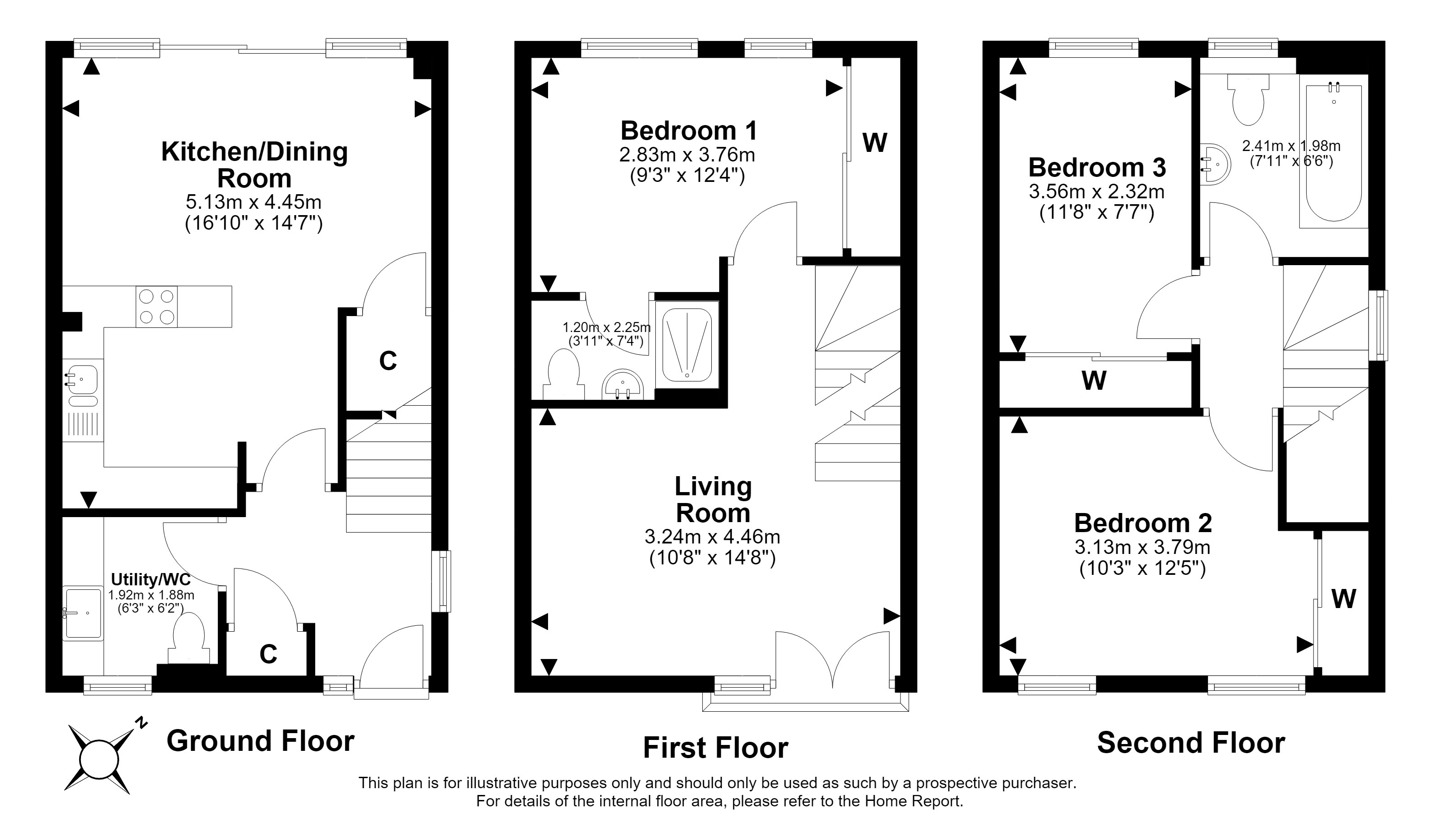 18, Armstrong Road, Longstone, Edinburgh floorplan