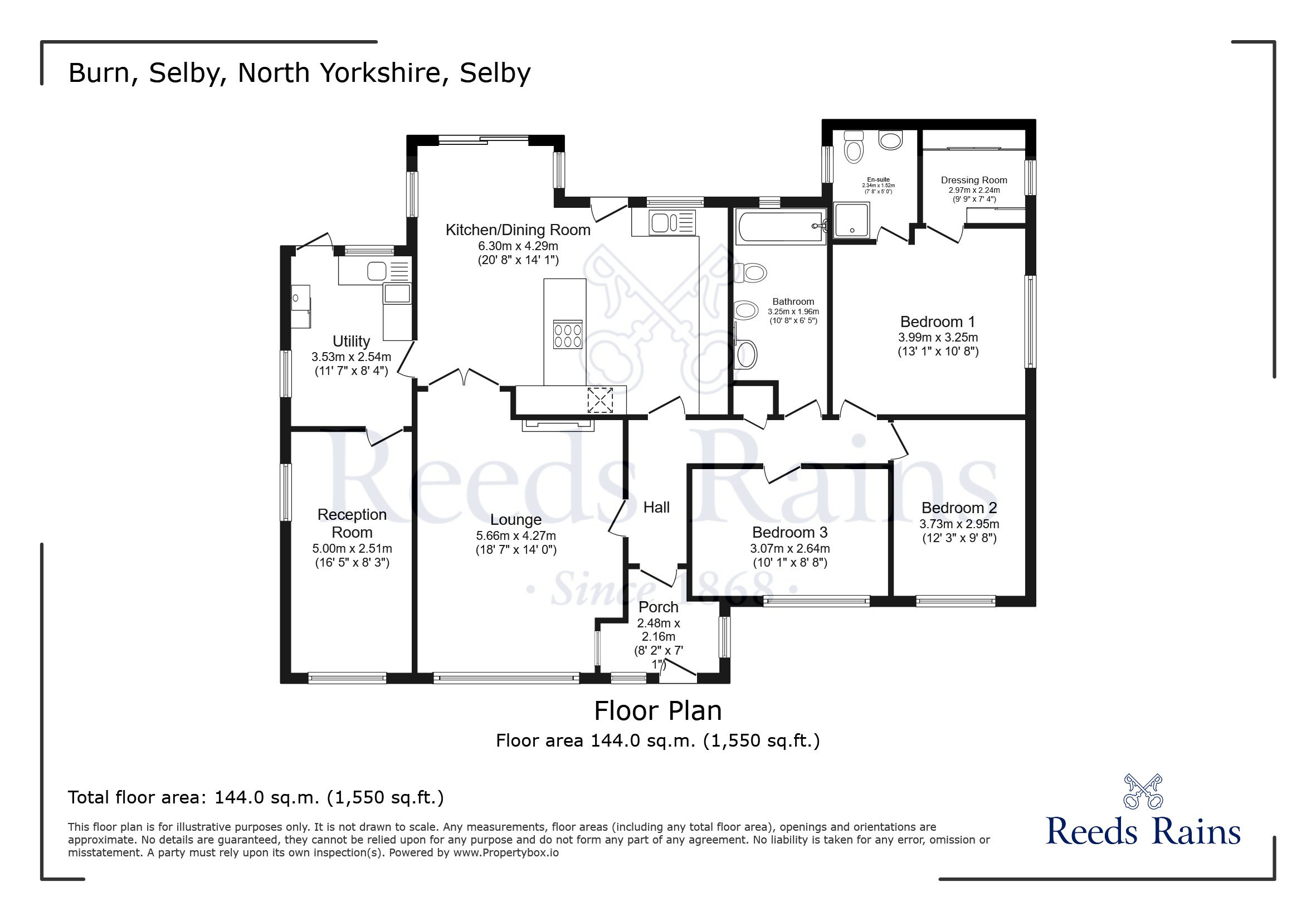 4, Burn Hall Crescent, Selby floorplan