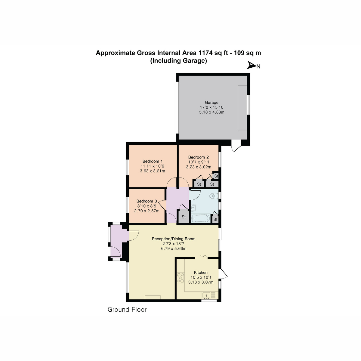 76, Broadwater Road, Reading floorplan
