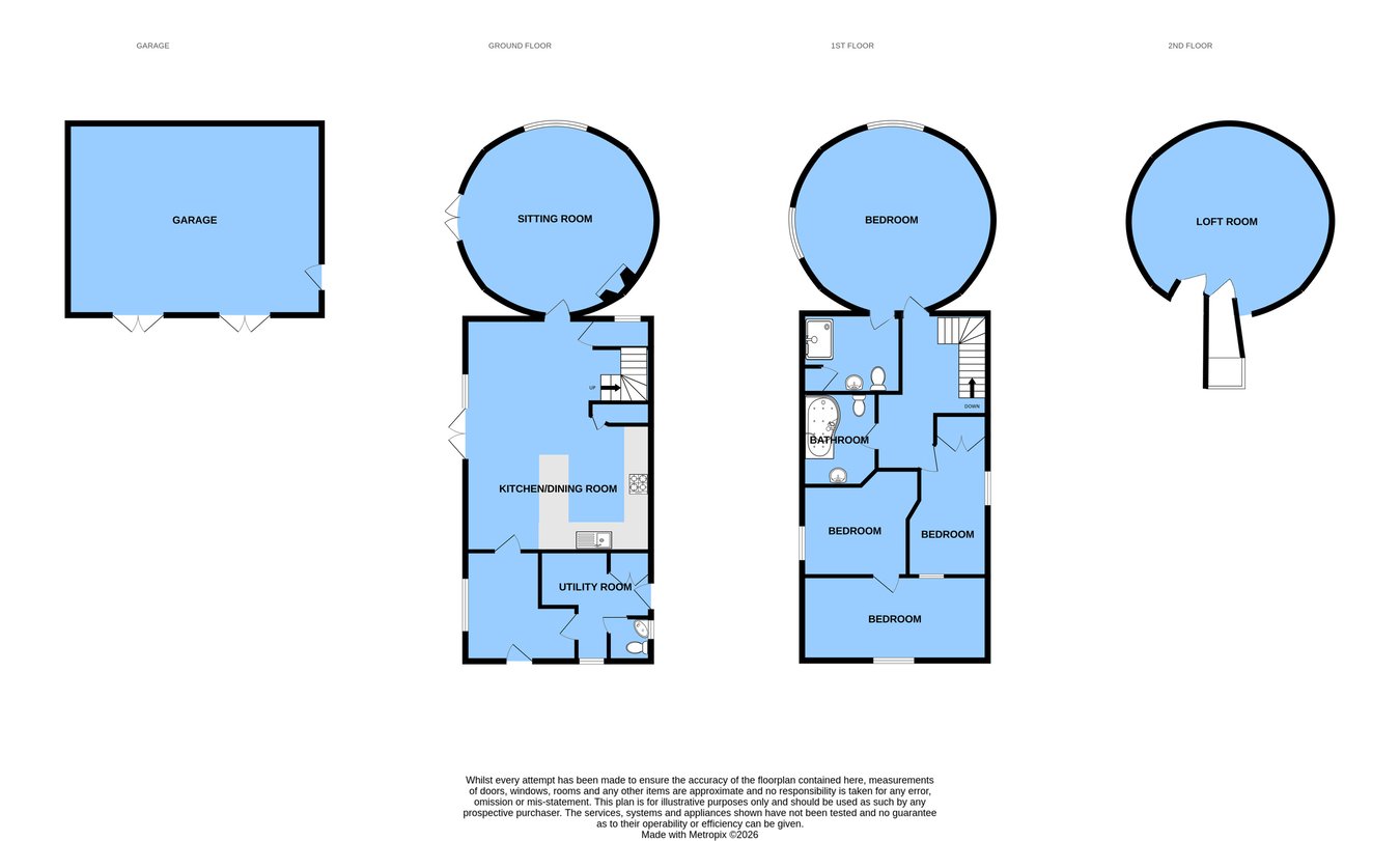 Bexhurst Oast, Merriments Lane, Etchingham floorplan