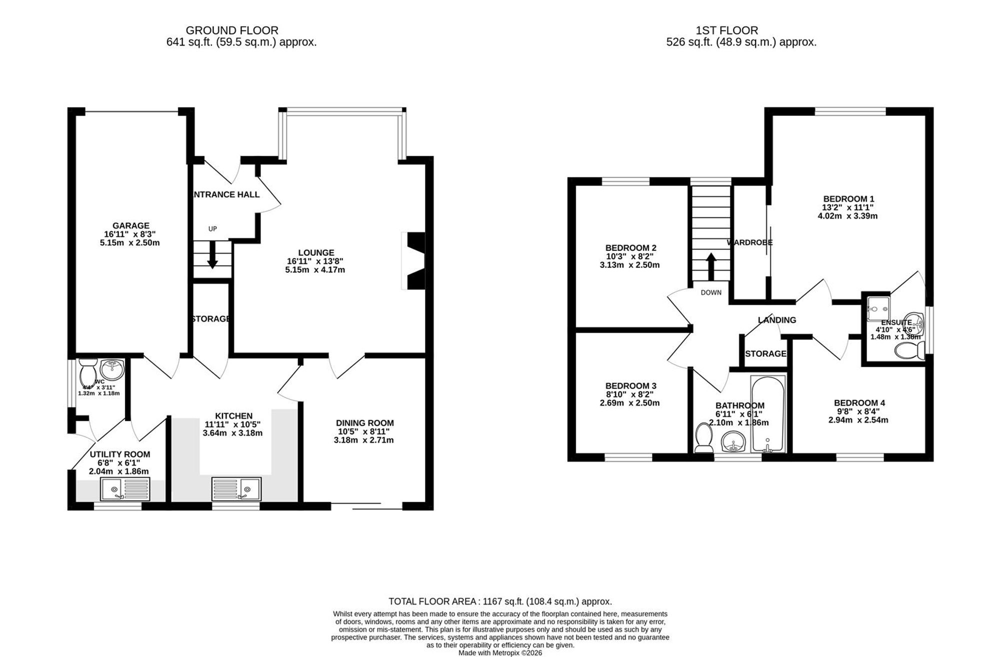 2, Skeldale Drive, Chesterfield floorplan