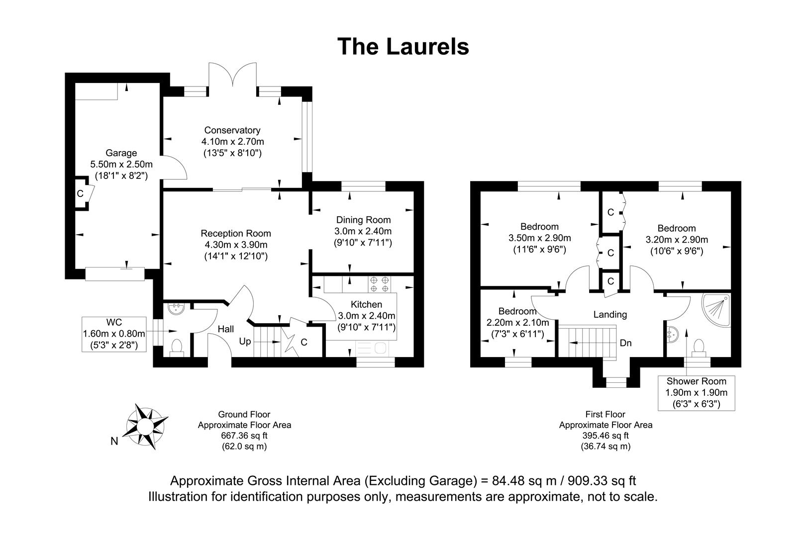 8, The Laurels, Uckfield floorplan