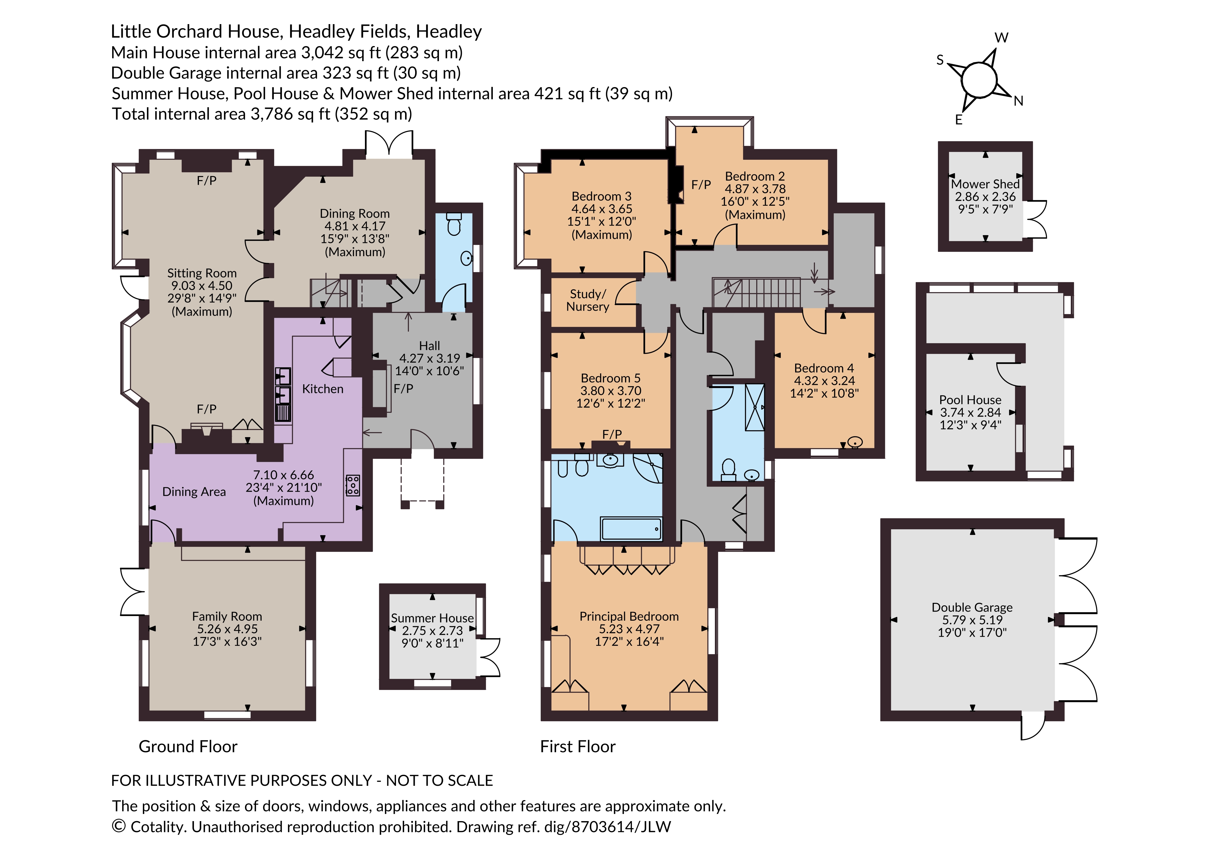 Little Orchard House,, Headley Fields, Bordon floorplan
