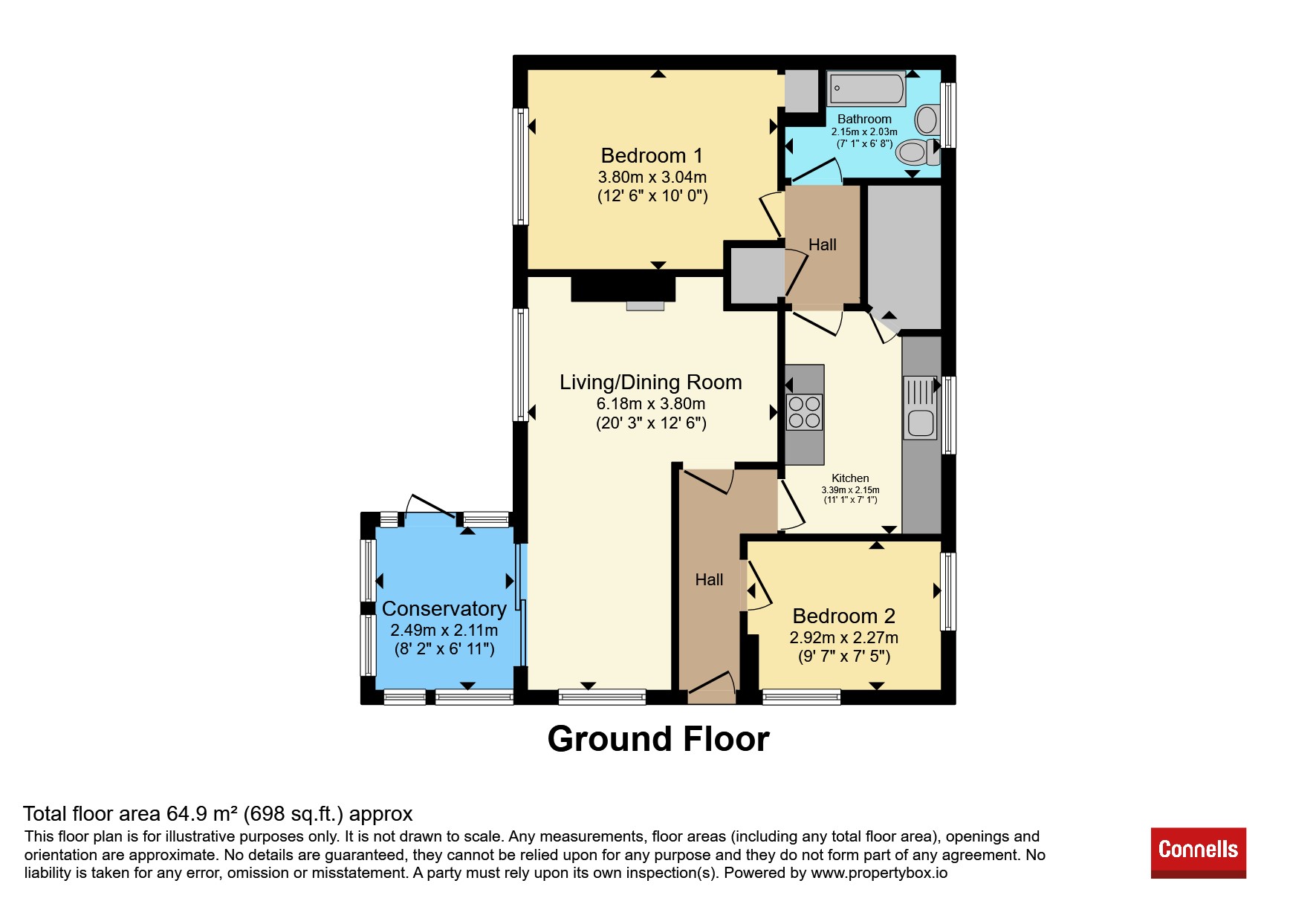 84, Redhoods Way West, Letchworth Garden City floorplan