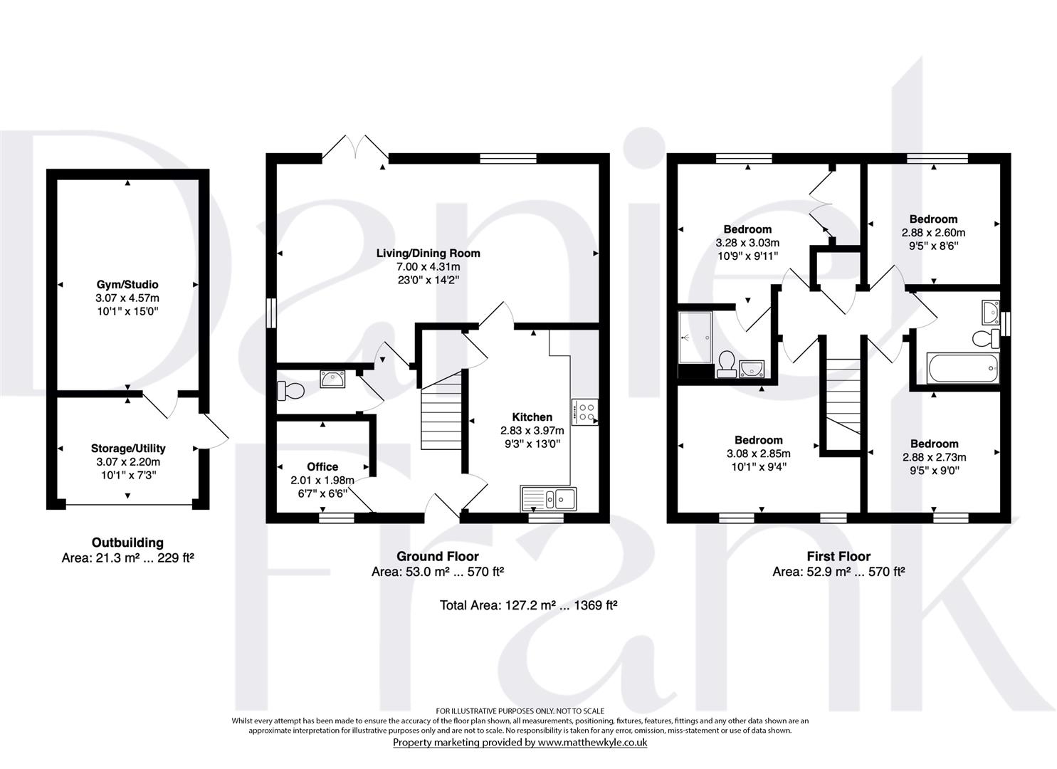 7, Elstar Road, Ongar floorplan