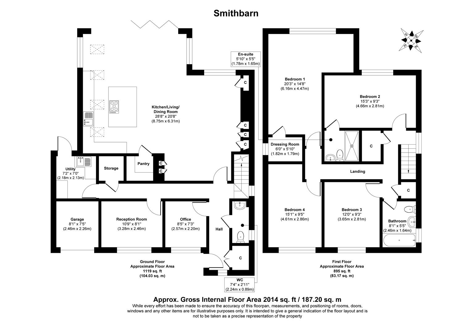47, Smithbarn, Horsham floorplan