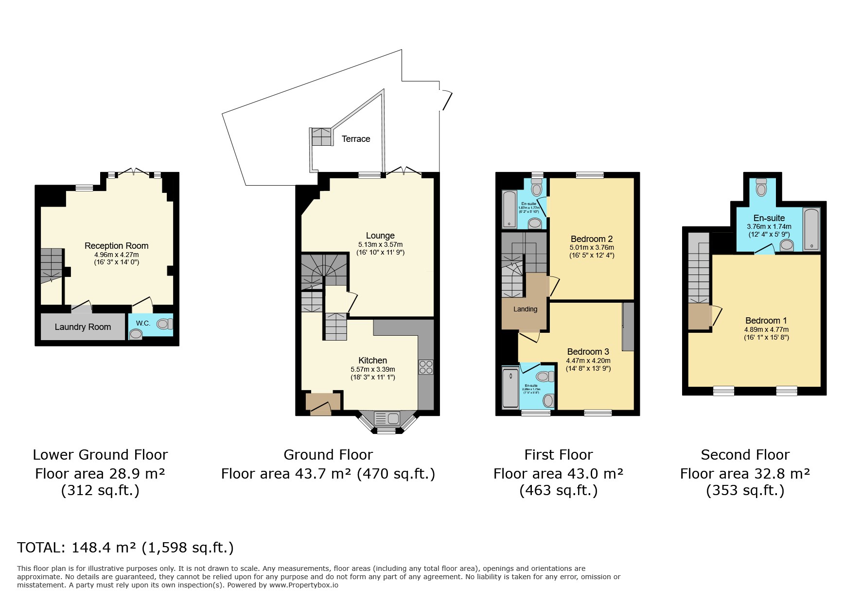 14 Church Street, Horsham floorplan
