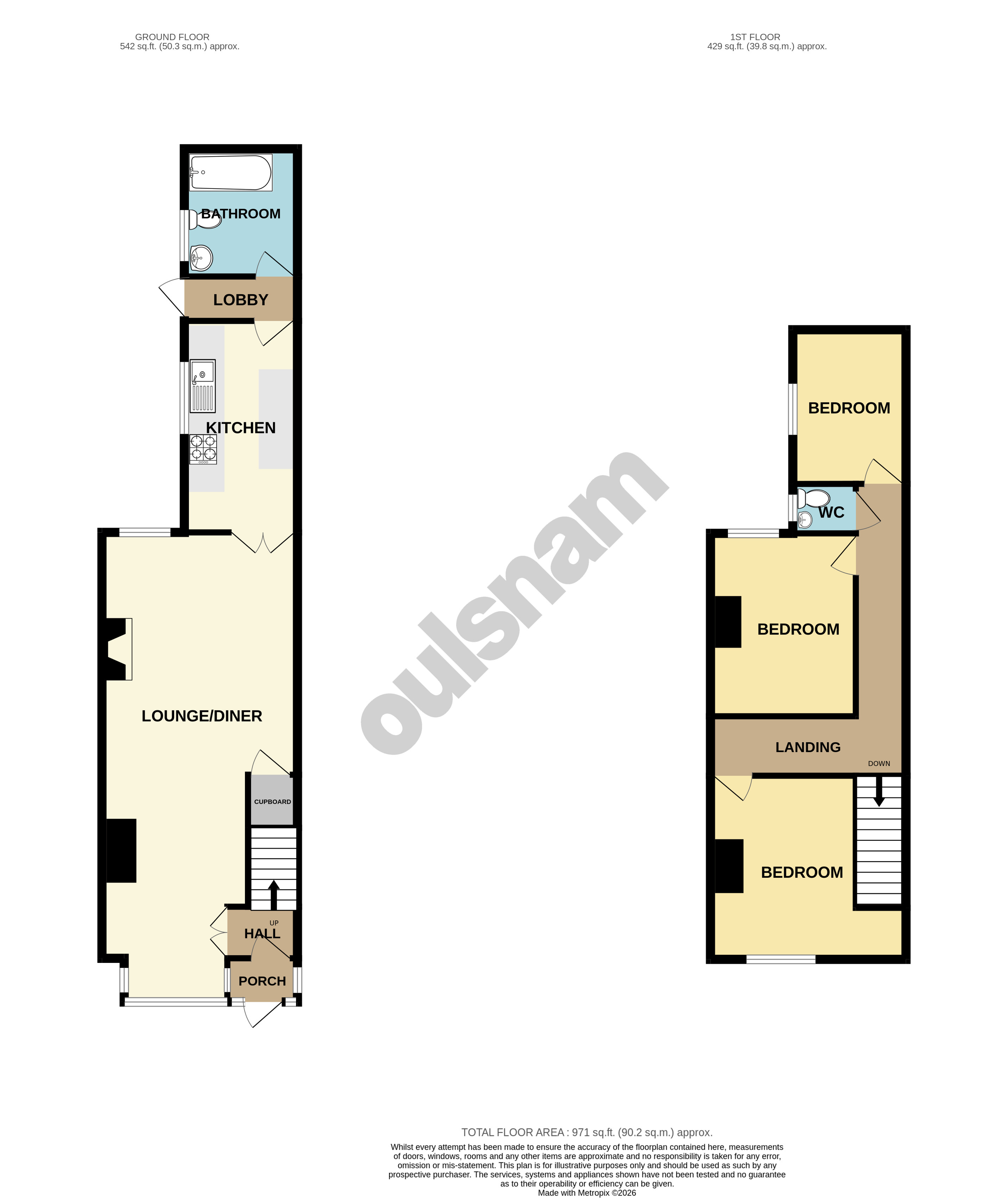 31, Midland Road, Birmingham floorplan