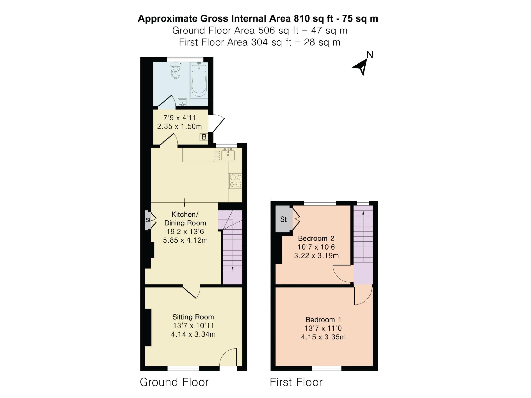 3, Union Street, Oxford floorplan