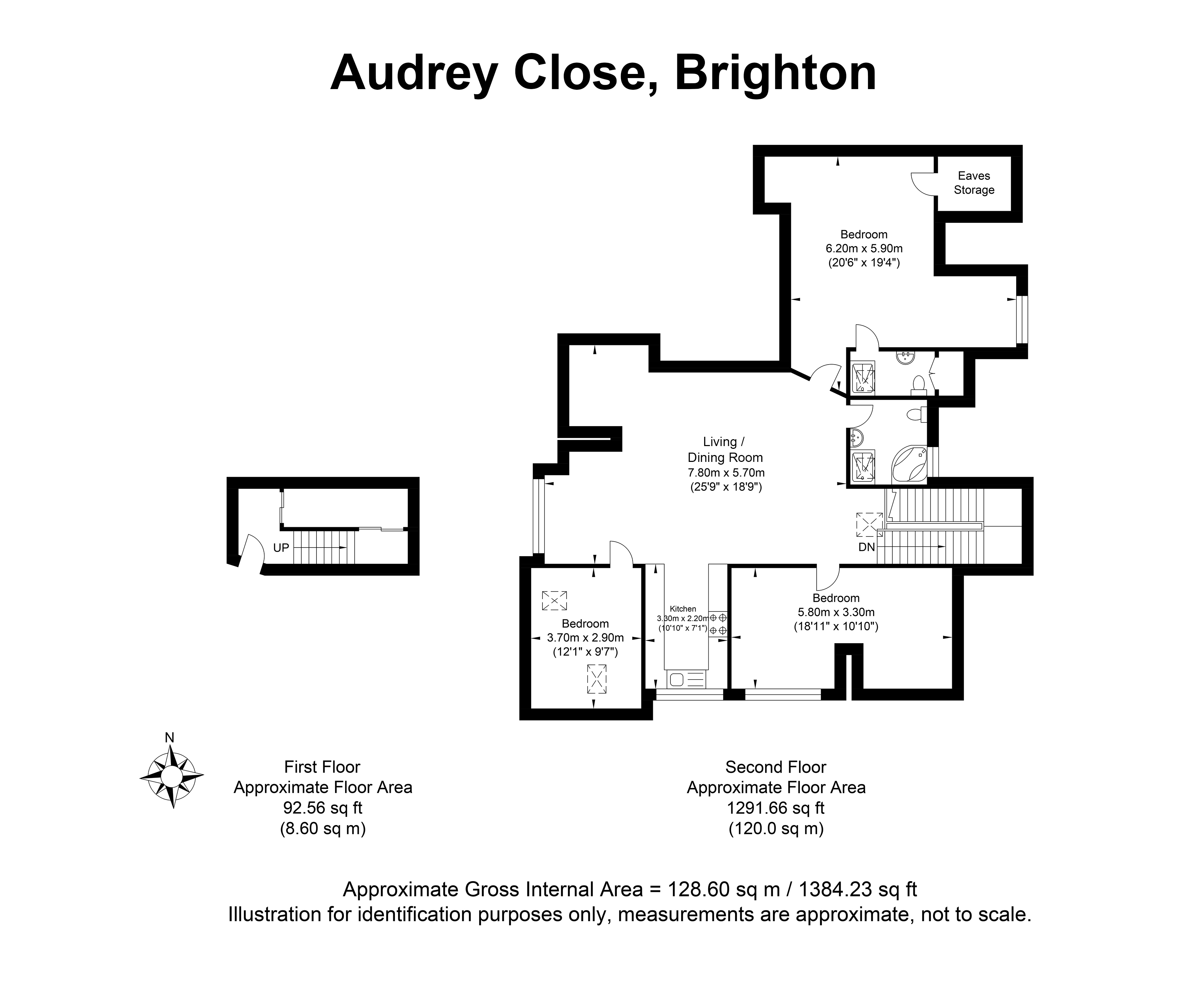 Flat 5, Ashburnham House,, Old London Road, East Sussex floorplan