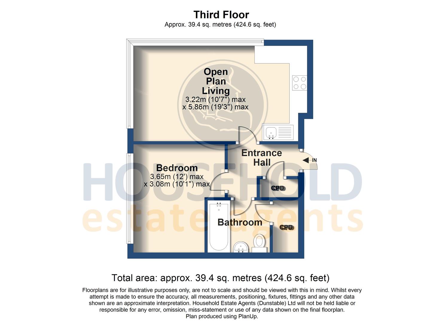 Priory Heights, Church Street, Dunstable LU5, 1 bedroom flat for sale 64104887 PrimeLocation