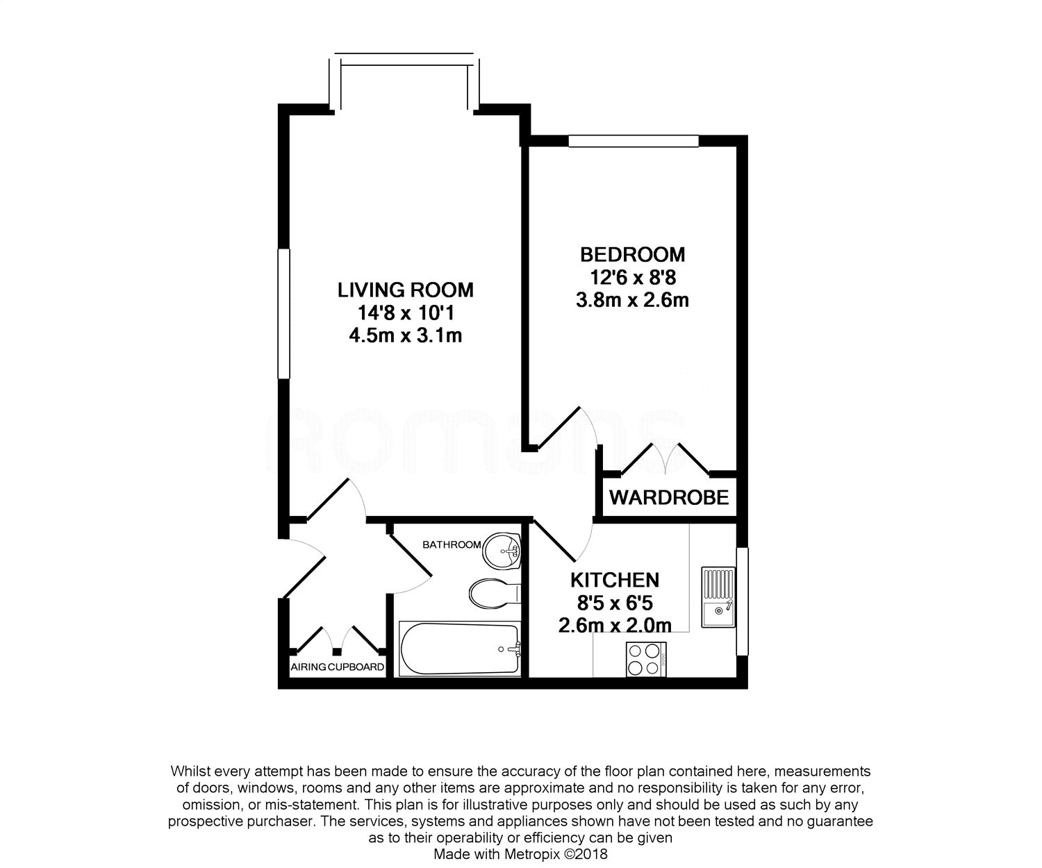 1 Bedrooms Flat for sale in The Meadows, Chester Road, Ash GU12