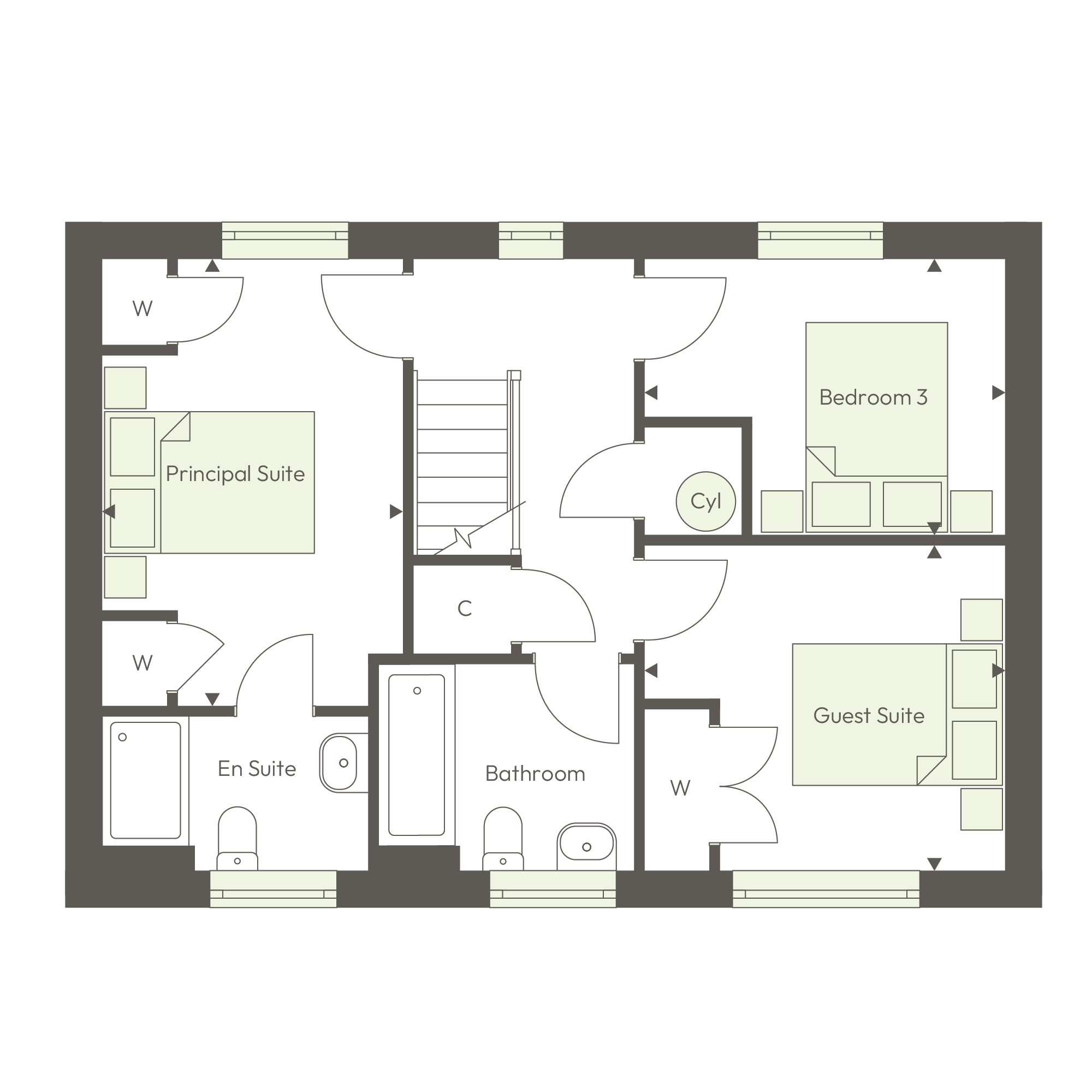 The Kington At Quarry Fold, Wotton-under-Edge floorplan