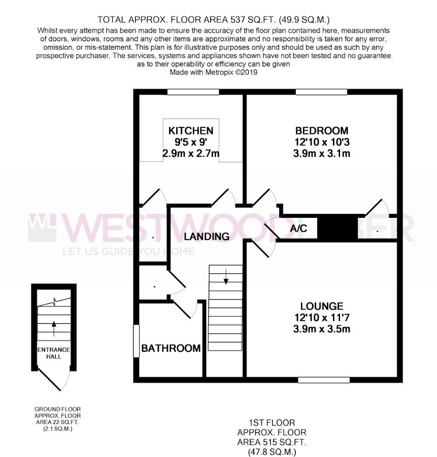 1 Bedrooms Maisonette for sale in Winterscroft Road, Hoddesdon EN11