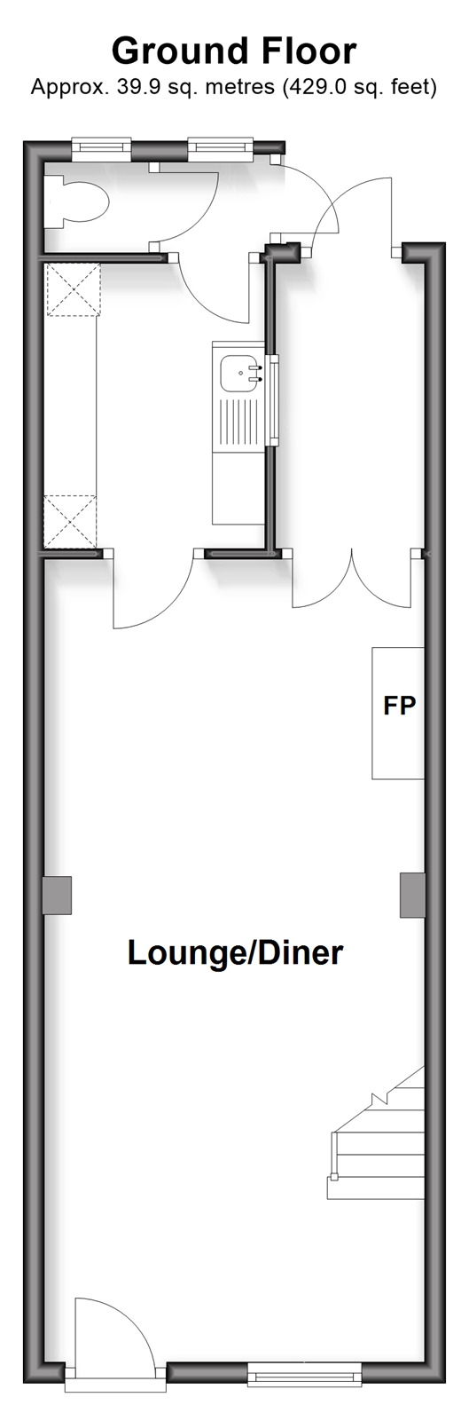 St. John's Road, Faversham floorplan