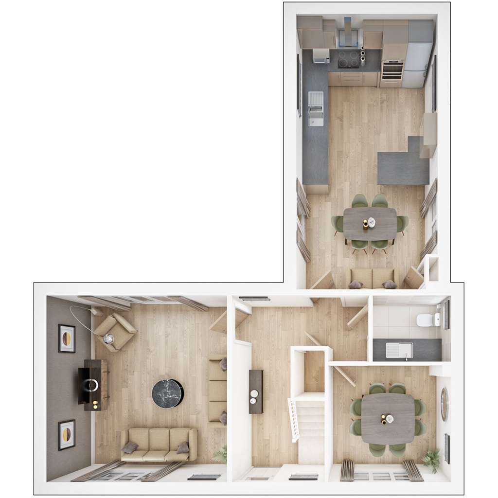 The Waysdale - Plot 71, Salden Place East, Buckingham Road, Milton Keynes floorplan