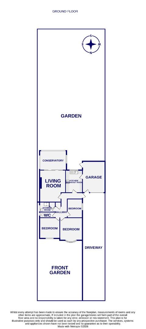 17, Annan Close, York floorplan