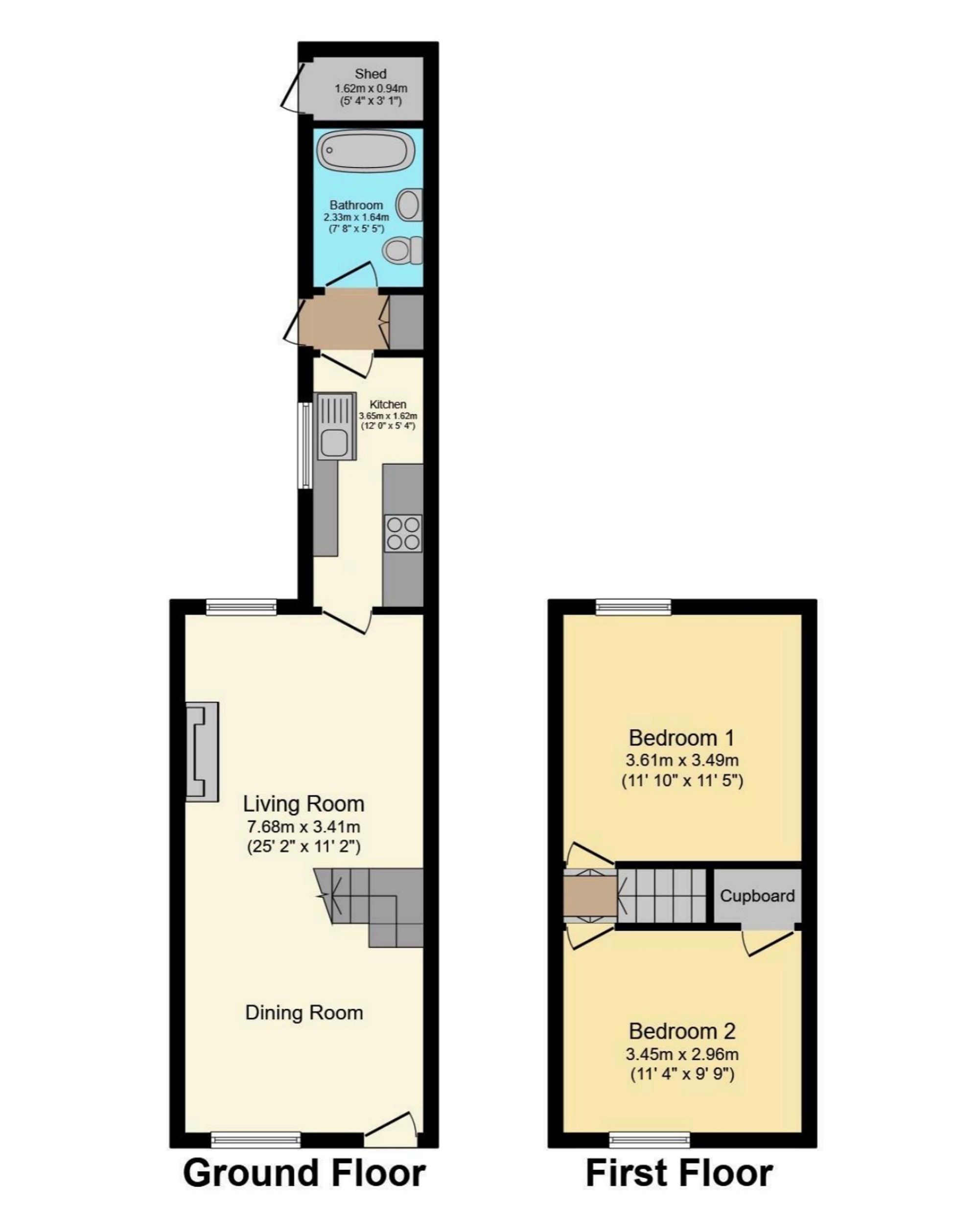 2 Stellar Street, Stoke-On-Trent floorplan