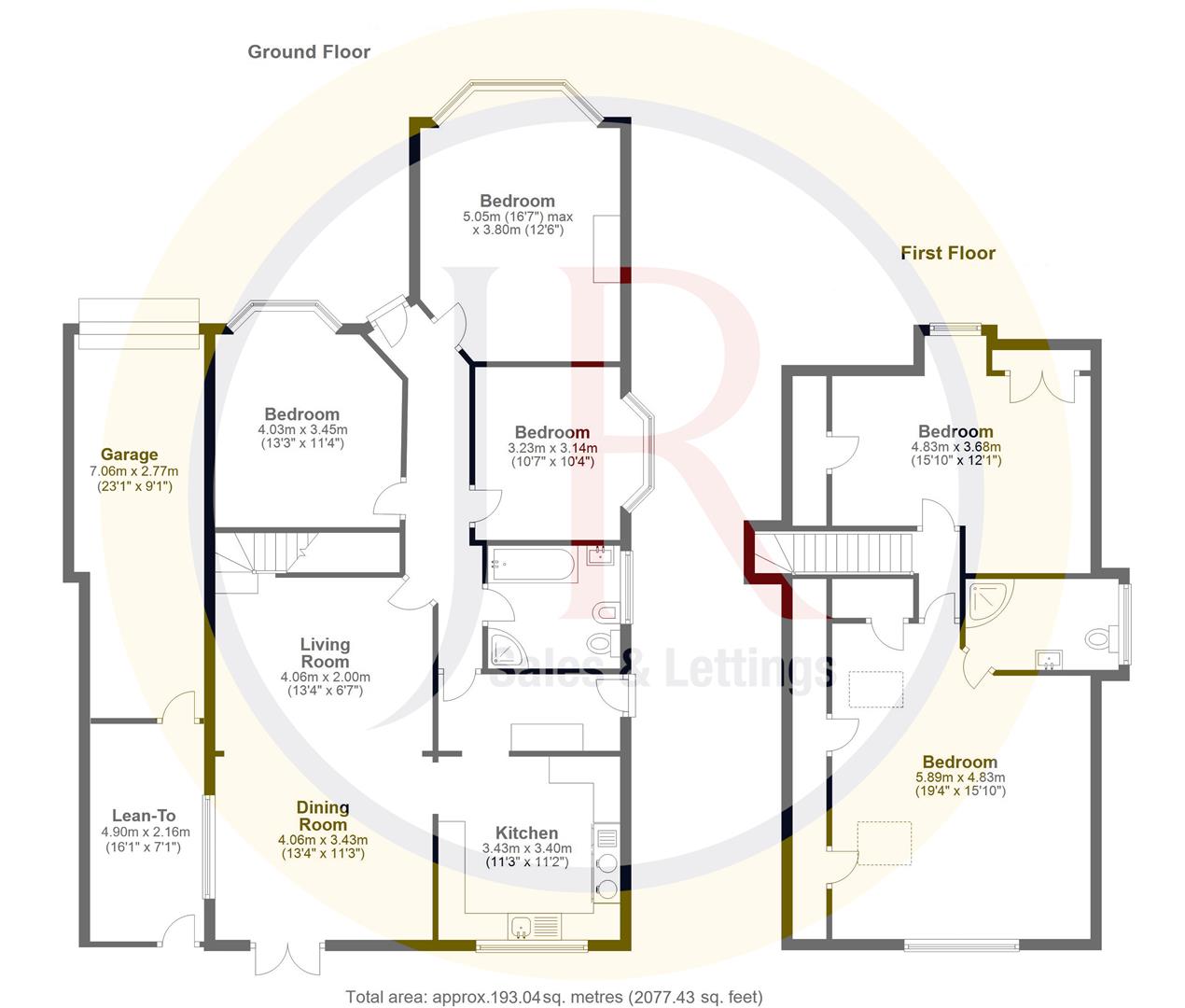 46, Plough Hill, Potters Bar floorplan