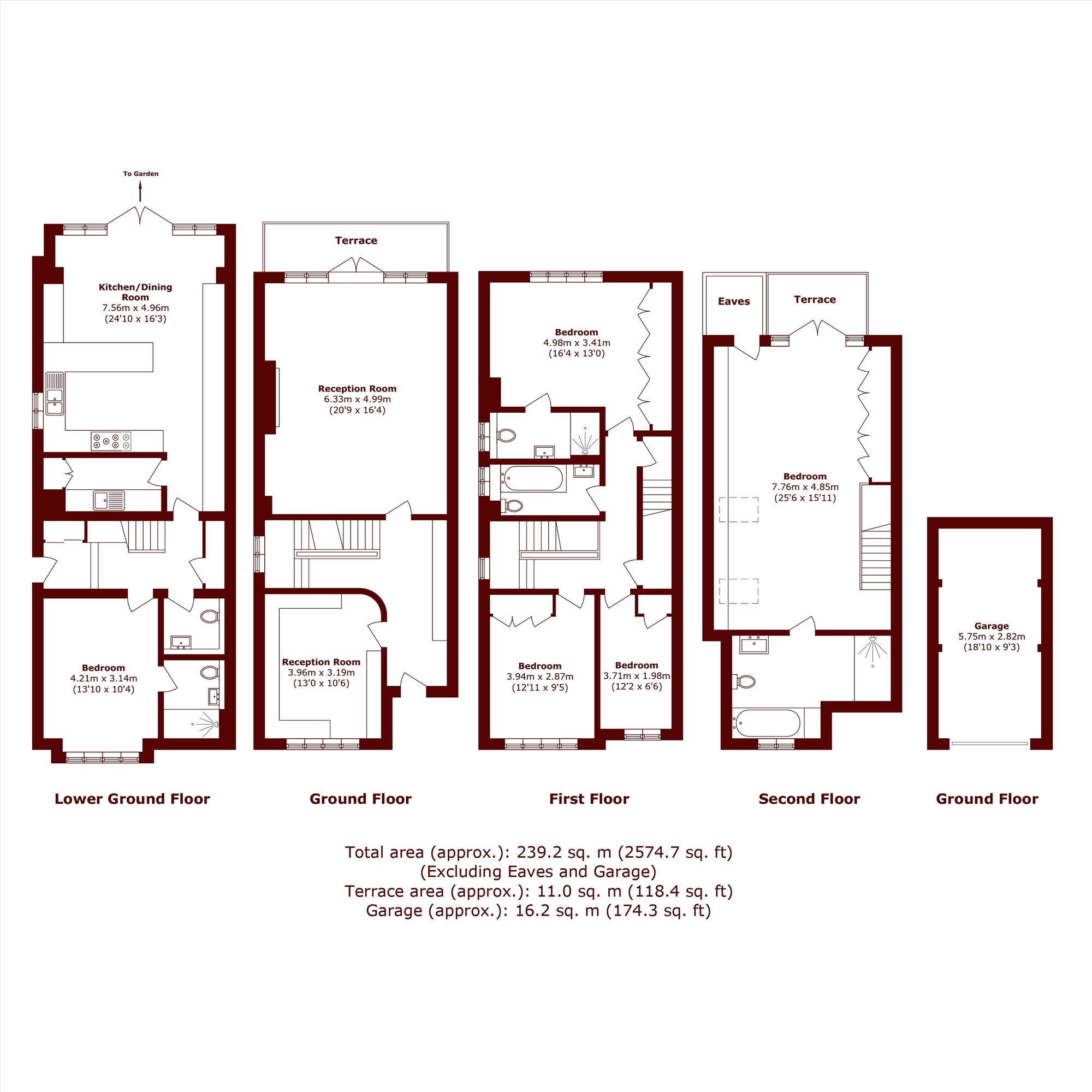43A, Cottenham Park Road, London floorplan