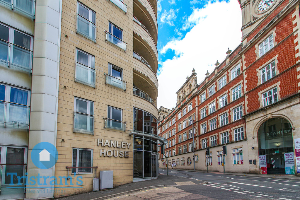 2-bed flat on 210, Hanley House, City Centre, Nottingham, £120,000