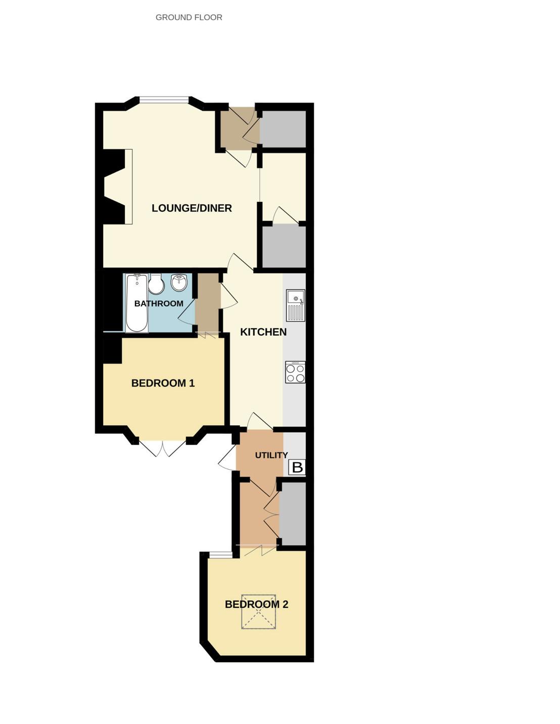 62b, Esplanade, Burnham-On-Sea floorplan