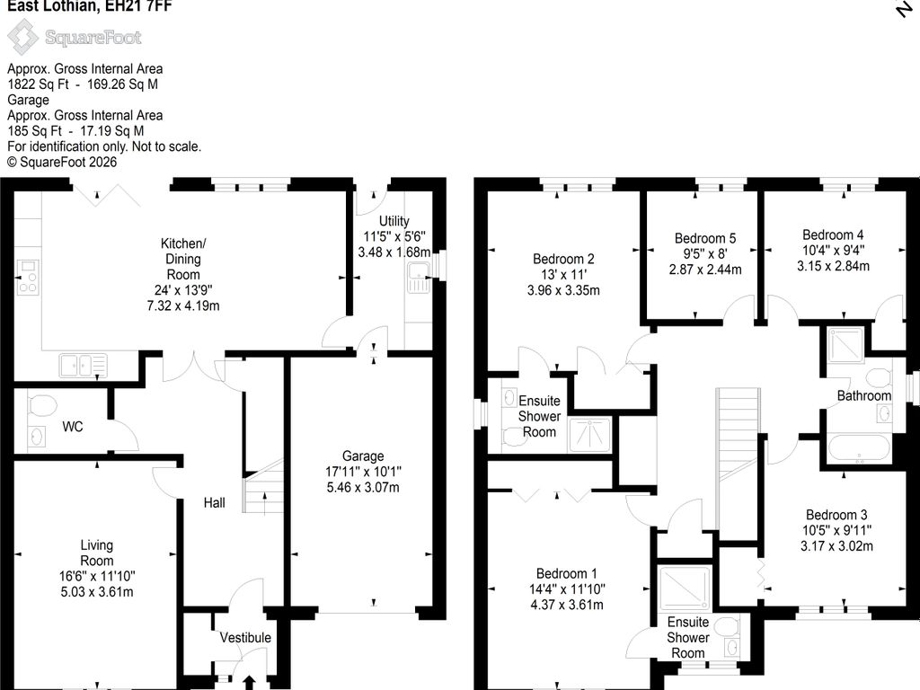 Ravensheugh Brae, Musselburgh, East Lothian floorplan