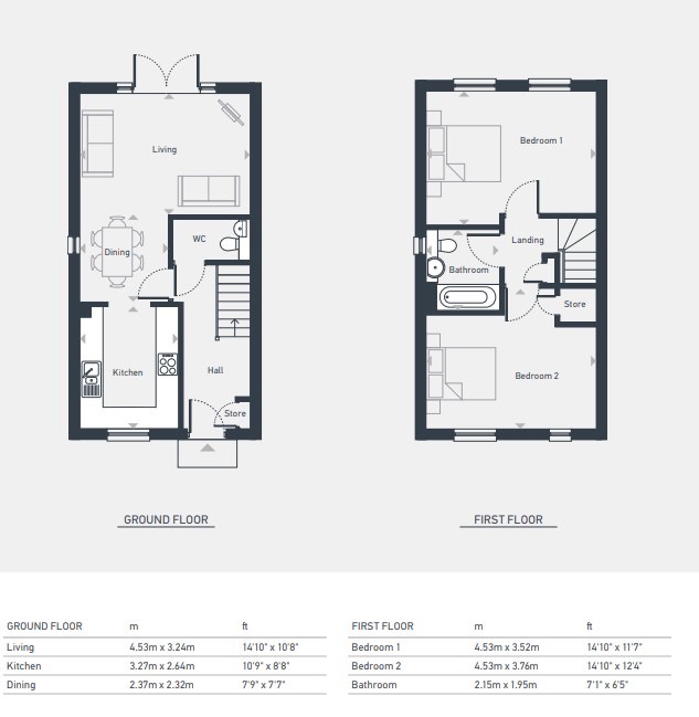 Plot 191, The Holt, Burgess Hill floorplan