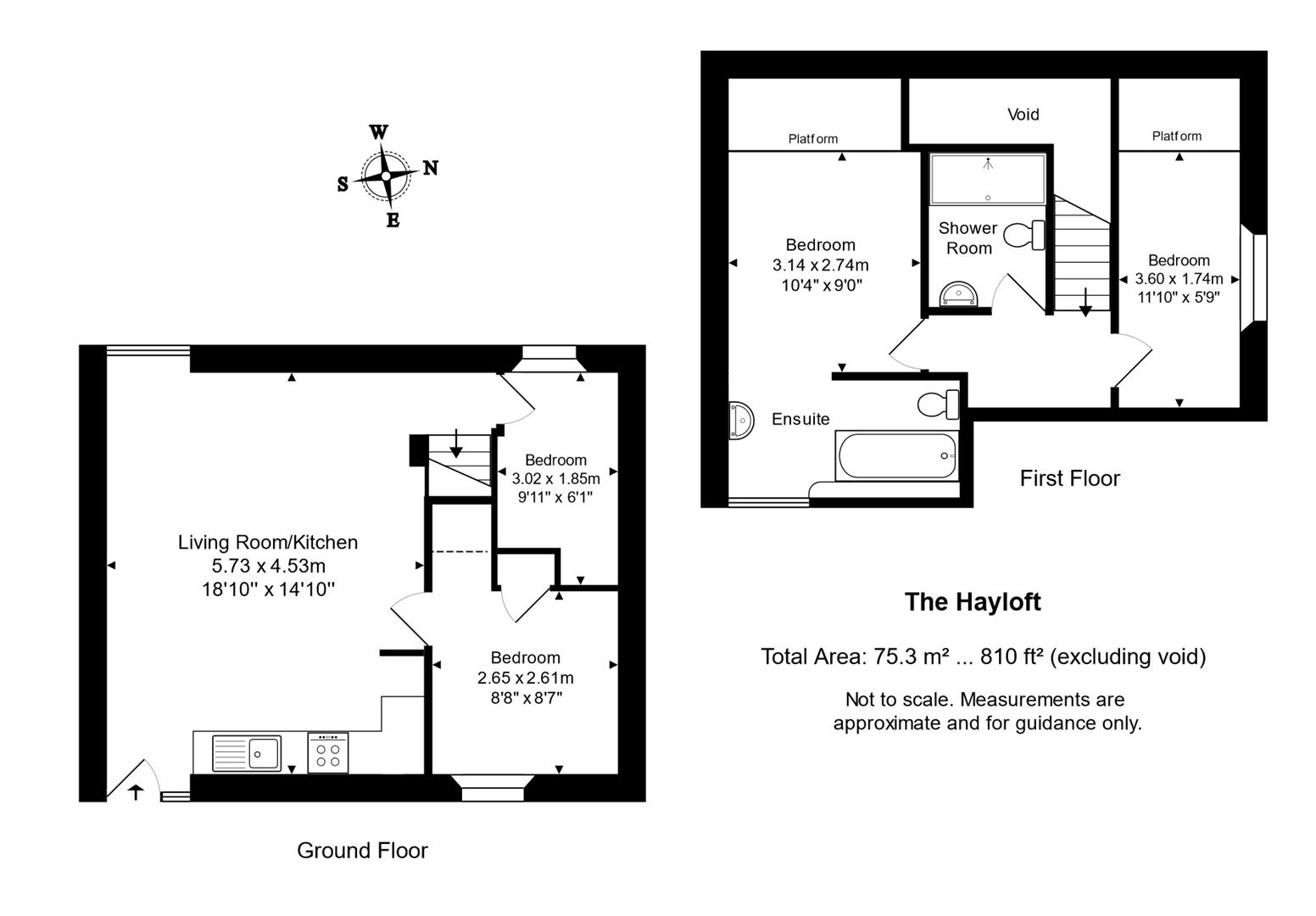 Hayloft, Whitchurch Canonicorum floorplan