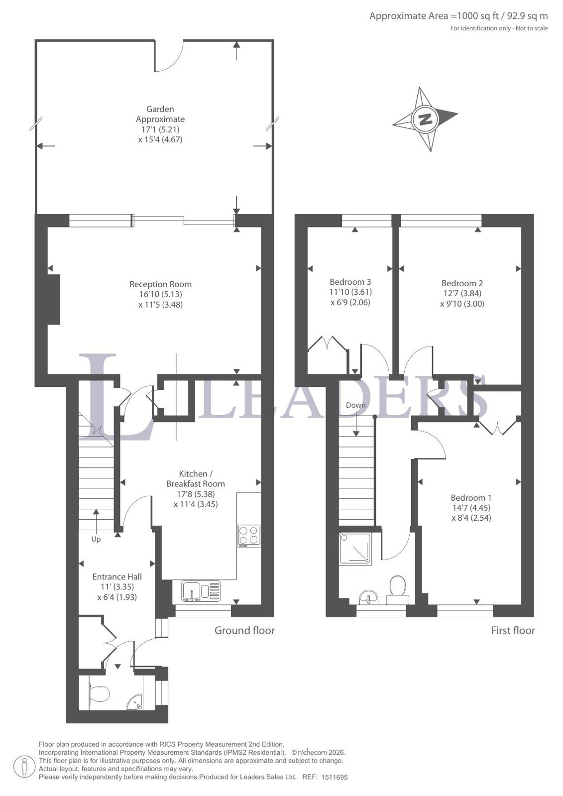 3, Amberley Grove, London floorplan