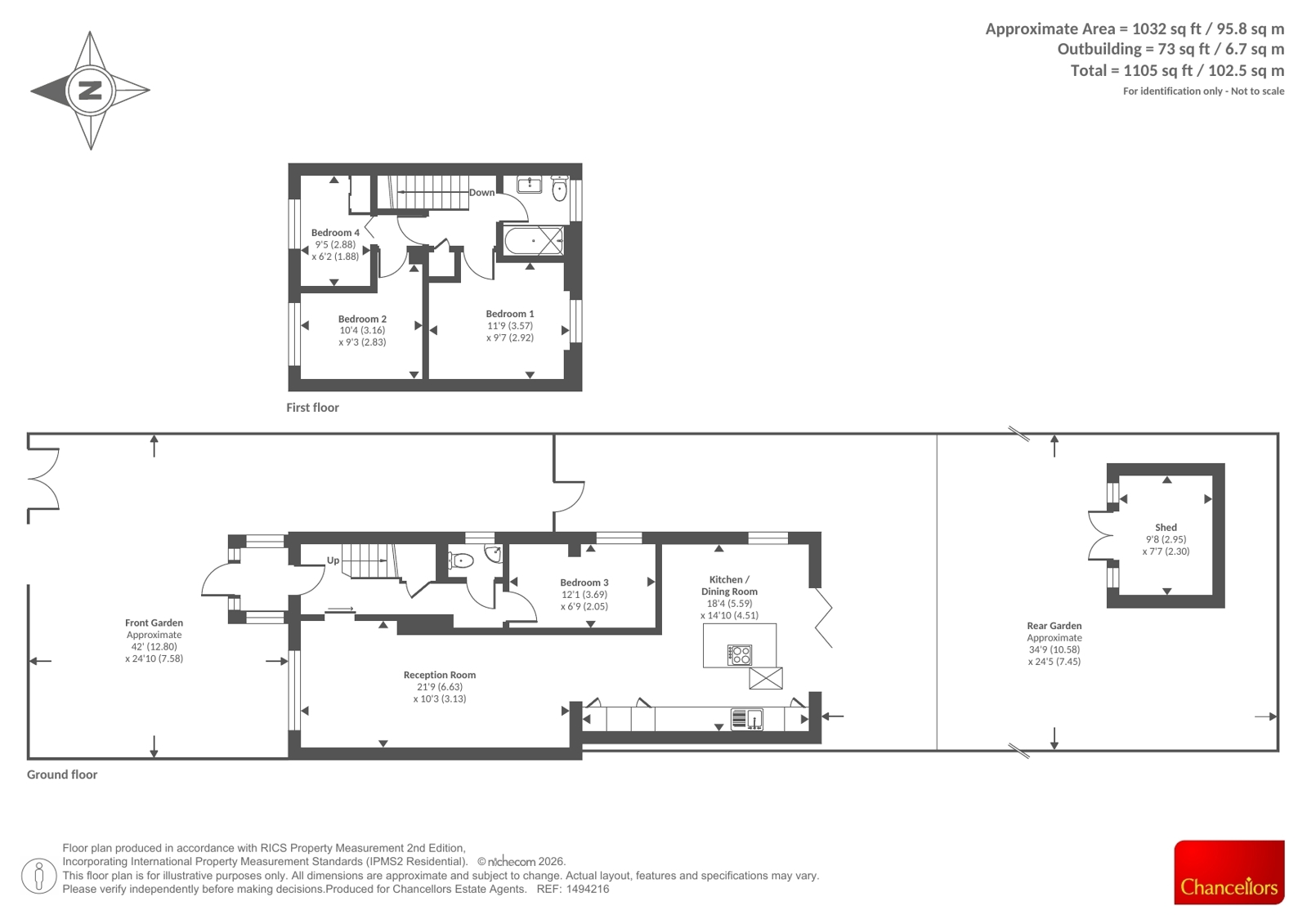 13, Bartelotts Road, Berkshire floorplan