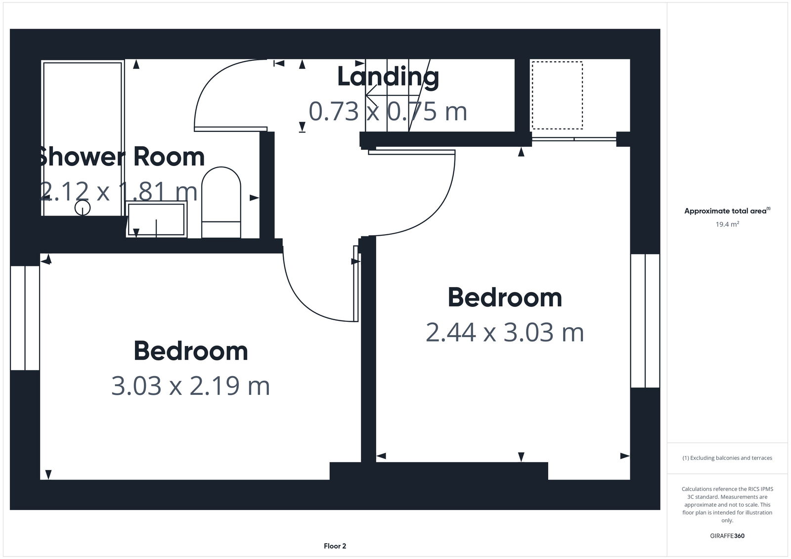 The Yard,4, Lydbrook floorplan