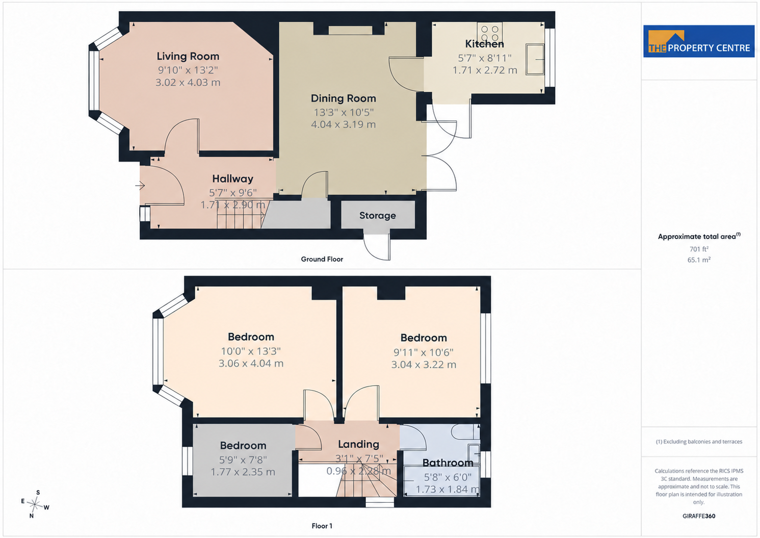 Henwick Avenue, Worcestershire floorplan