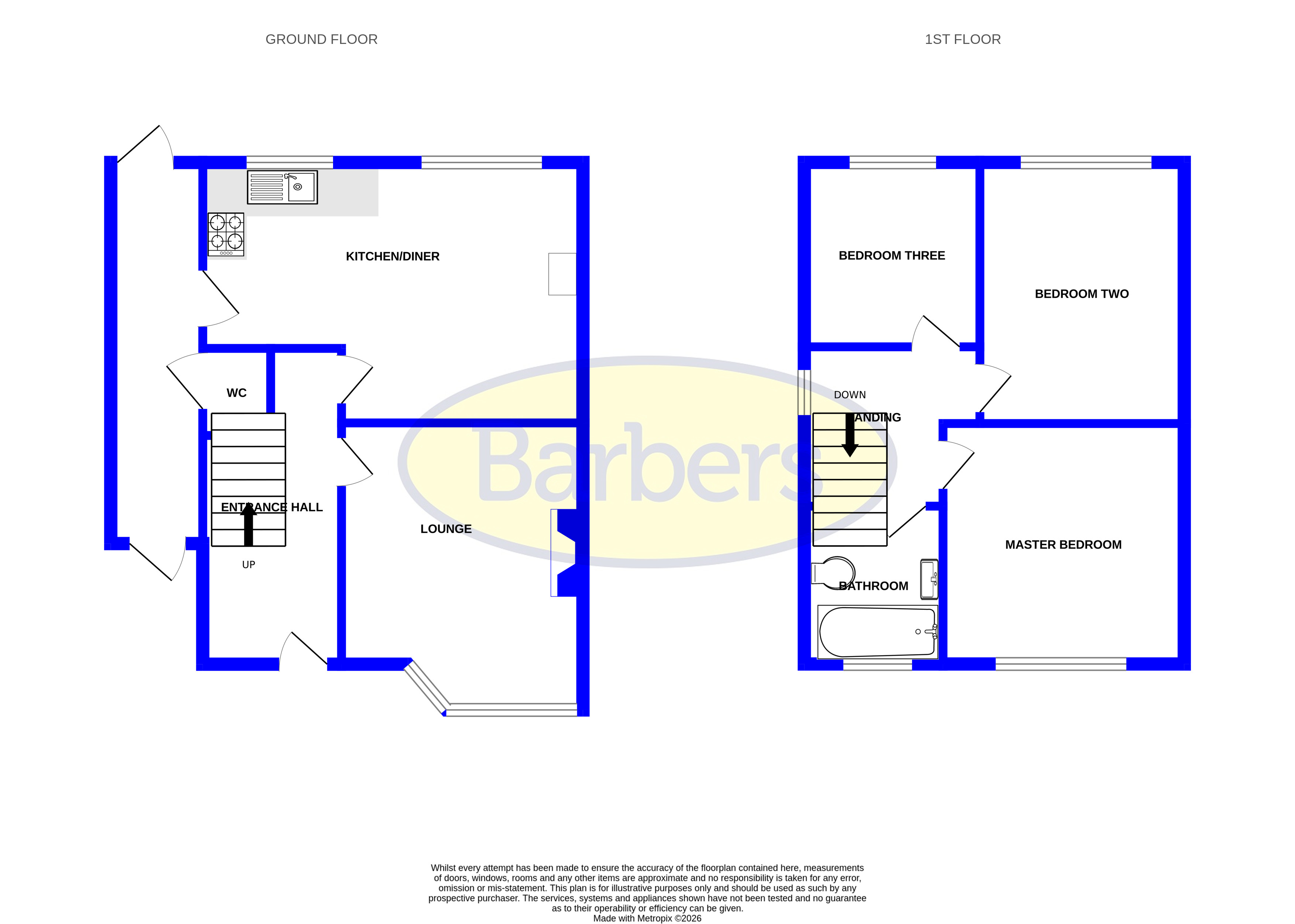 74, Walkmill Road, Market Drayton floorplan