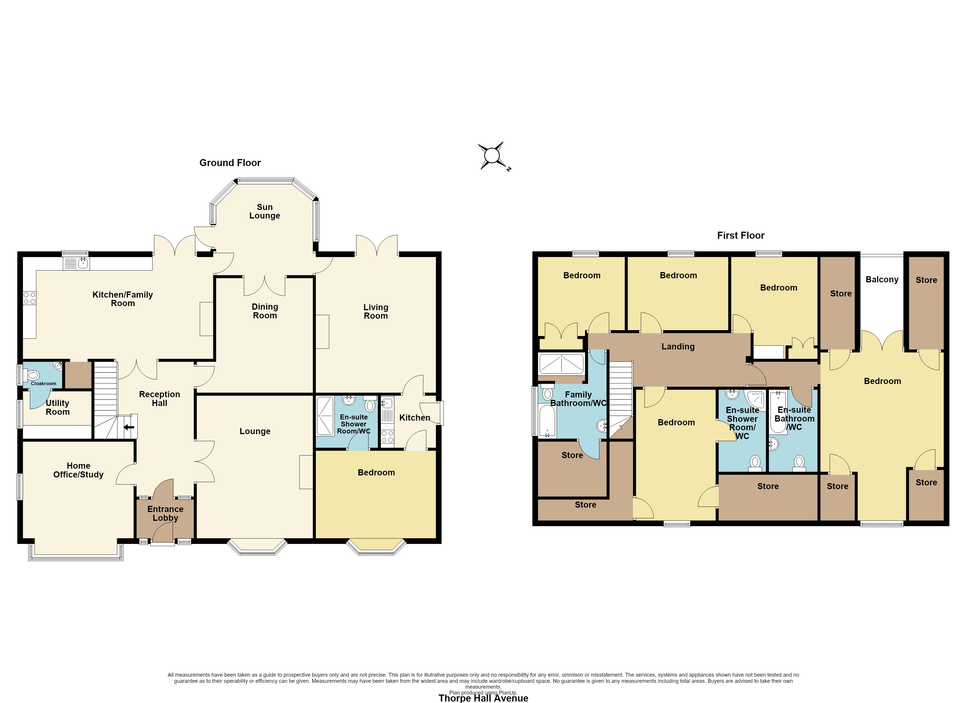 Thorpe Hall Avenue, Essex floorplan