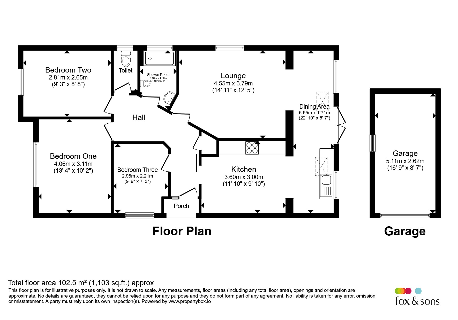 8, Crown Close, Waterlooville floorplan