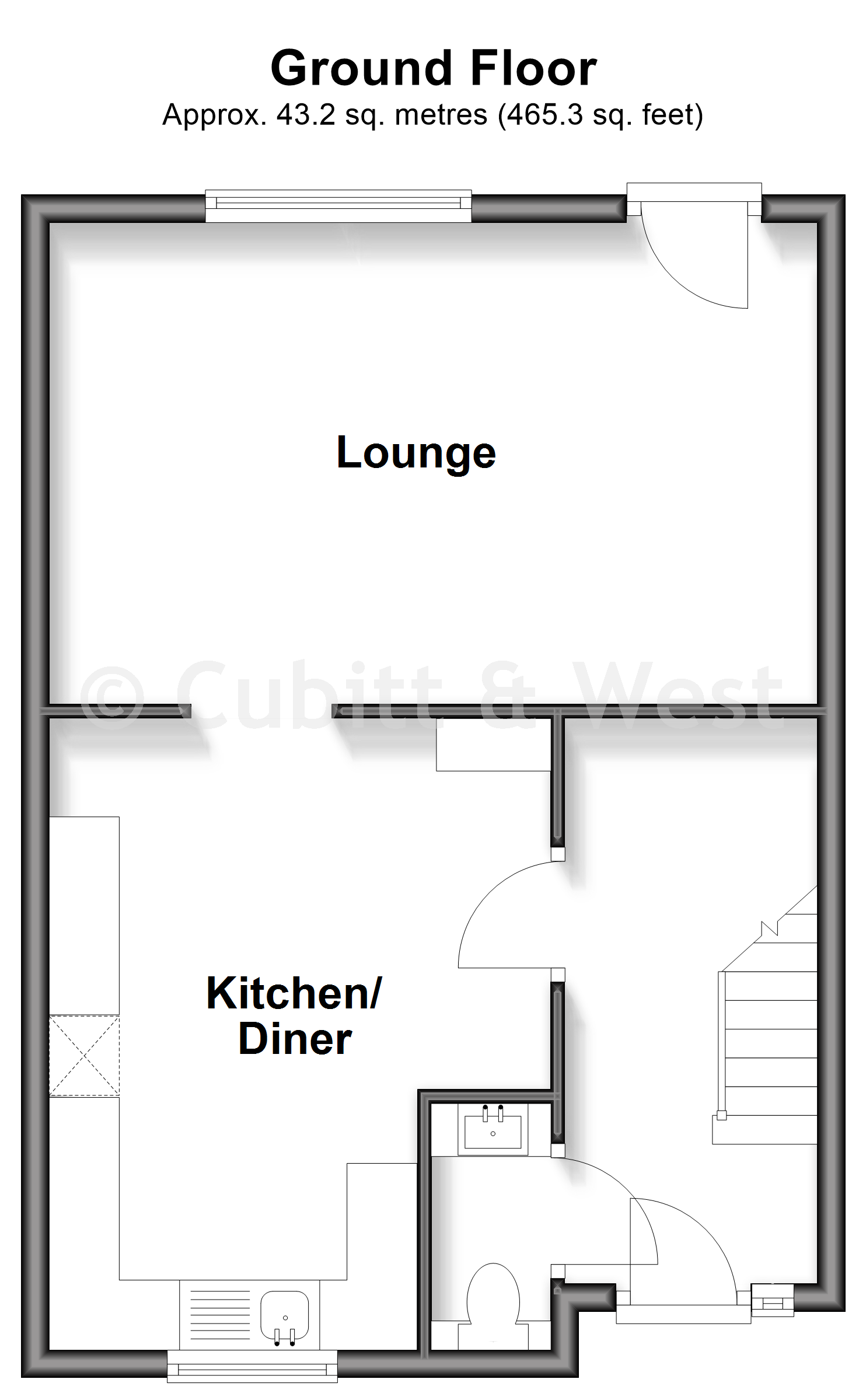 101, Carden Avenue, Brighton floorplan