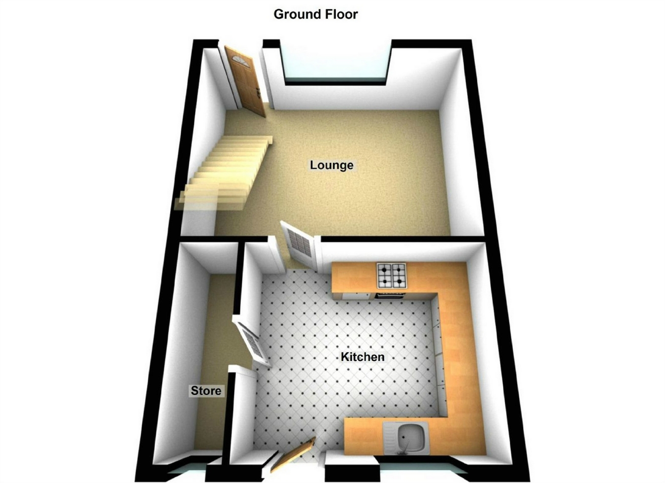 2 Bedrooms Terraced house to rent in Gilmorton Road, Lutterworth LE17