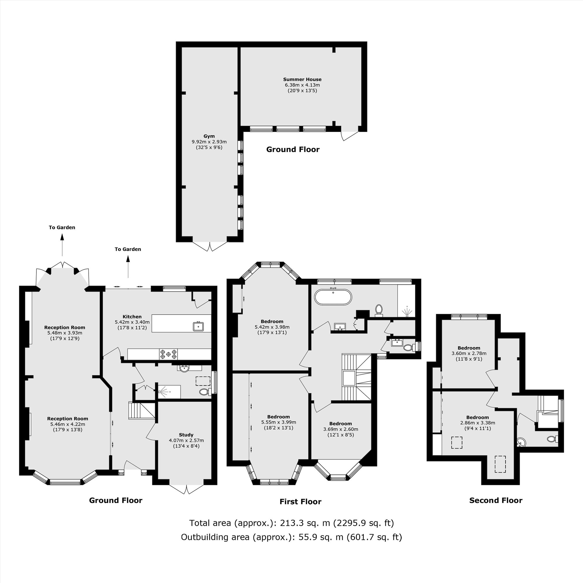 147, Anson Road, London floorplan