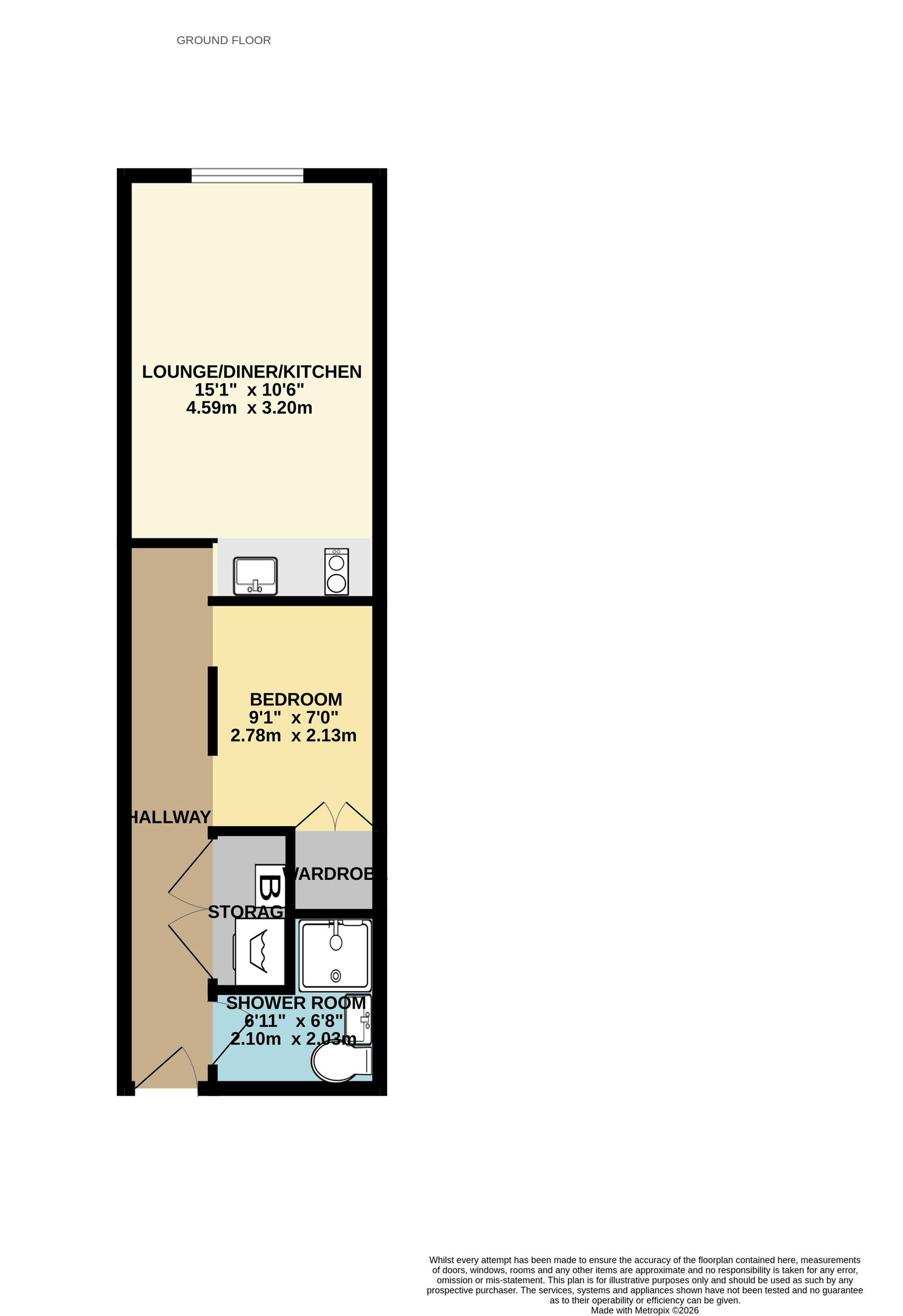 Flat 17 Mills Bakery, 4 Royal William Yard, Plymouth floorplan