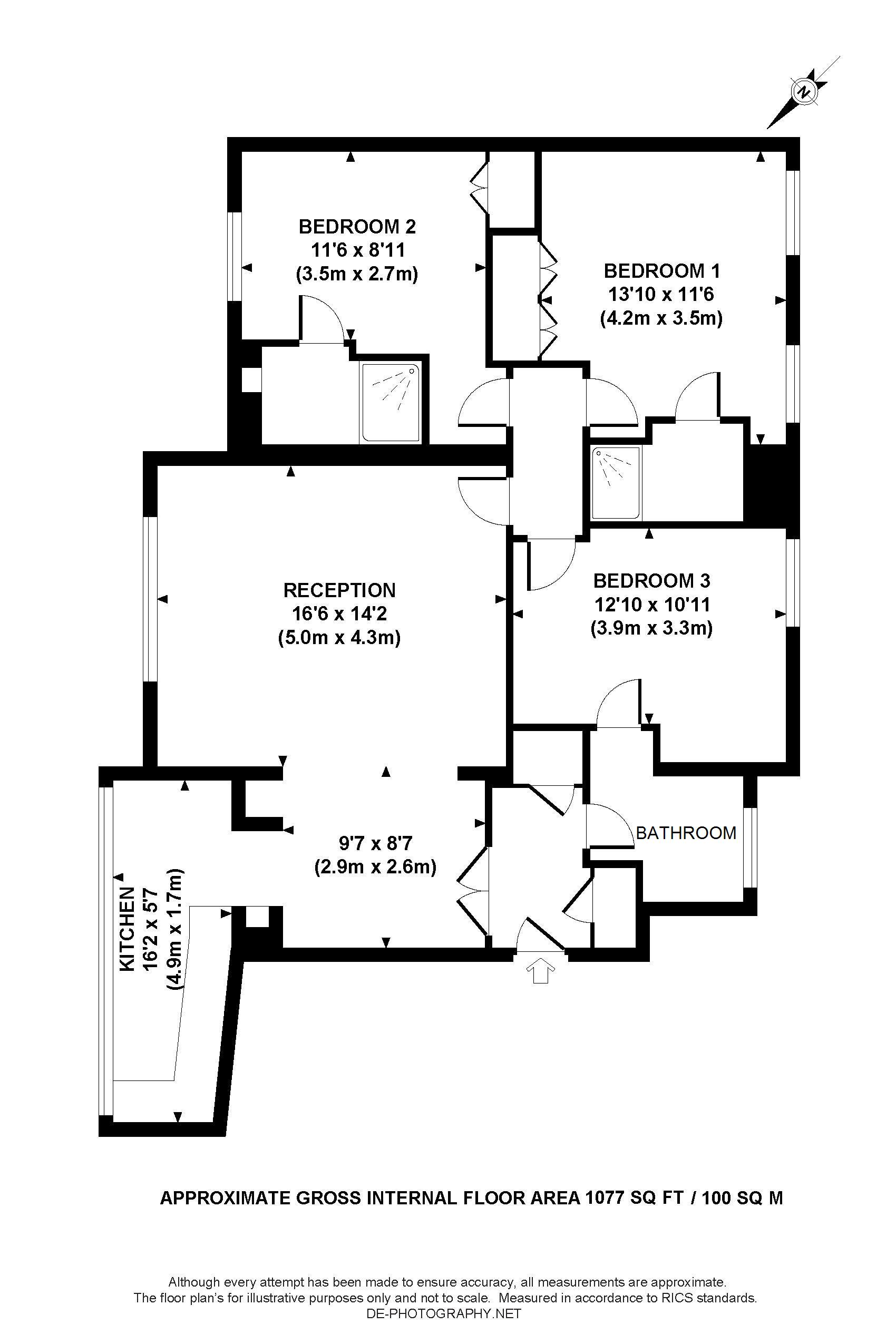 3 Bedrooms Flat to rent in Boydell Court, St Johns Wood Park, London NW8