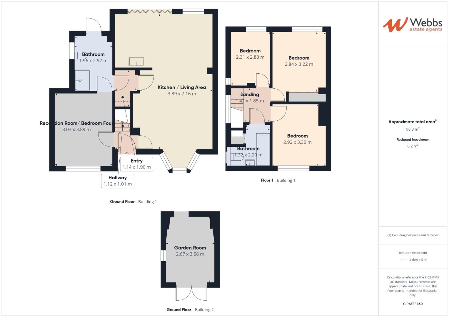19, Edgware Road, Birmingham floorplan