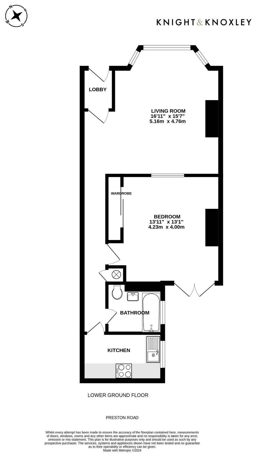 117b Preston Road, Brighton floorplan
