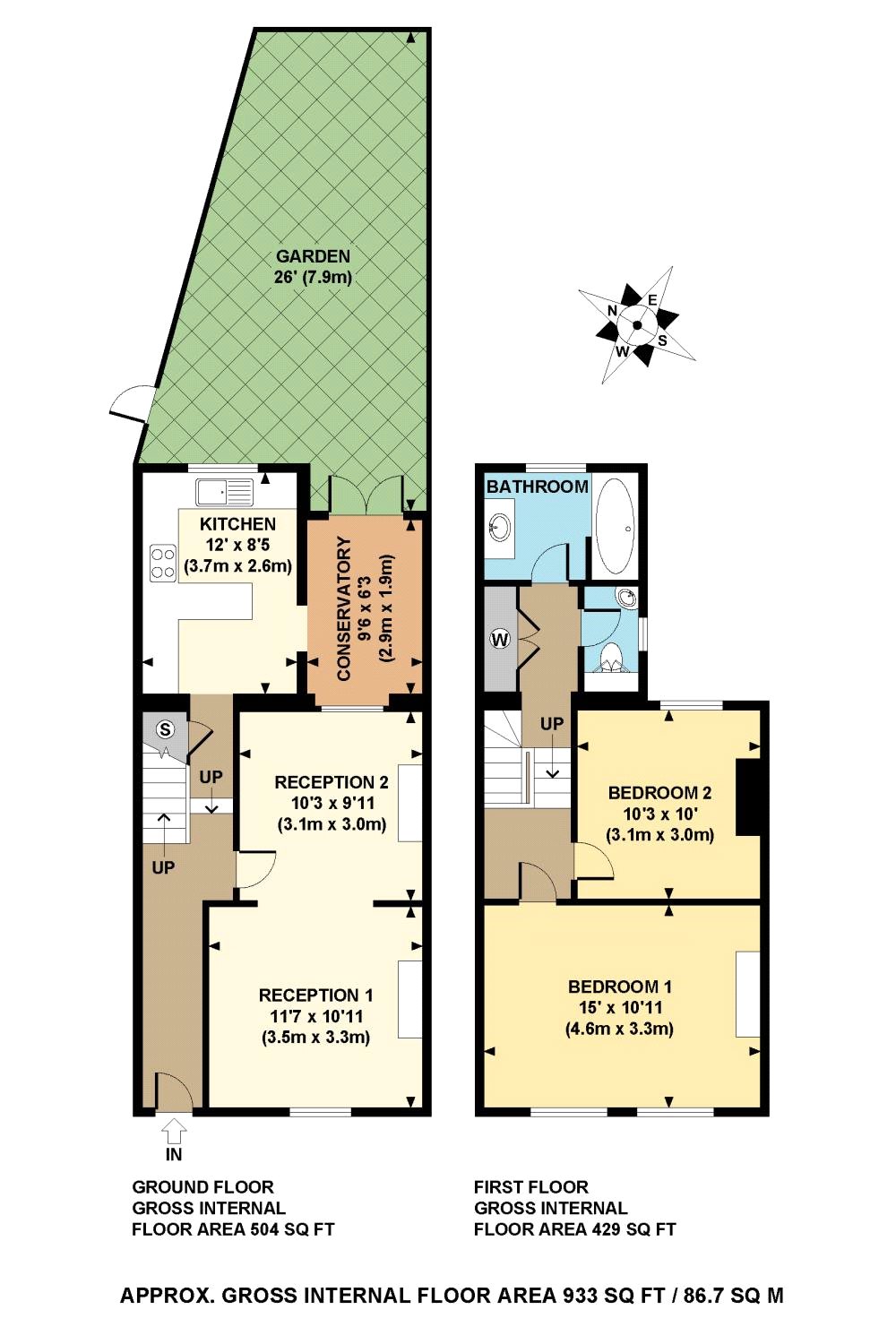 15, Flamborough Street, London floorplan