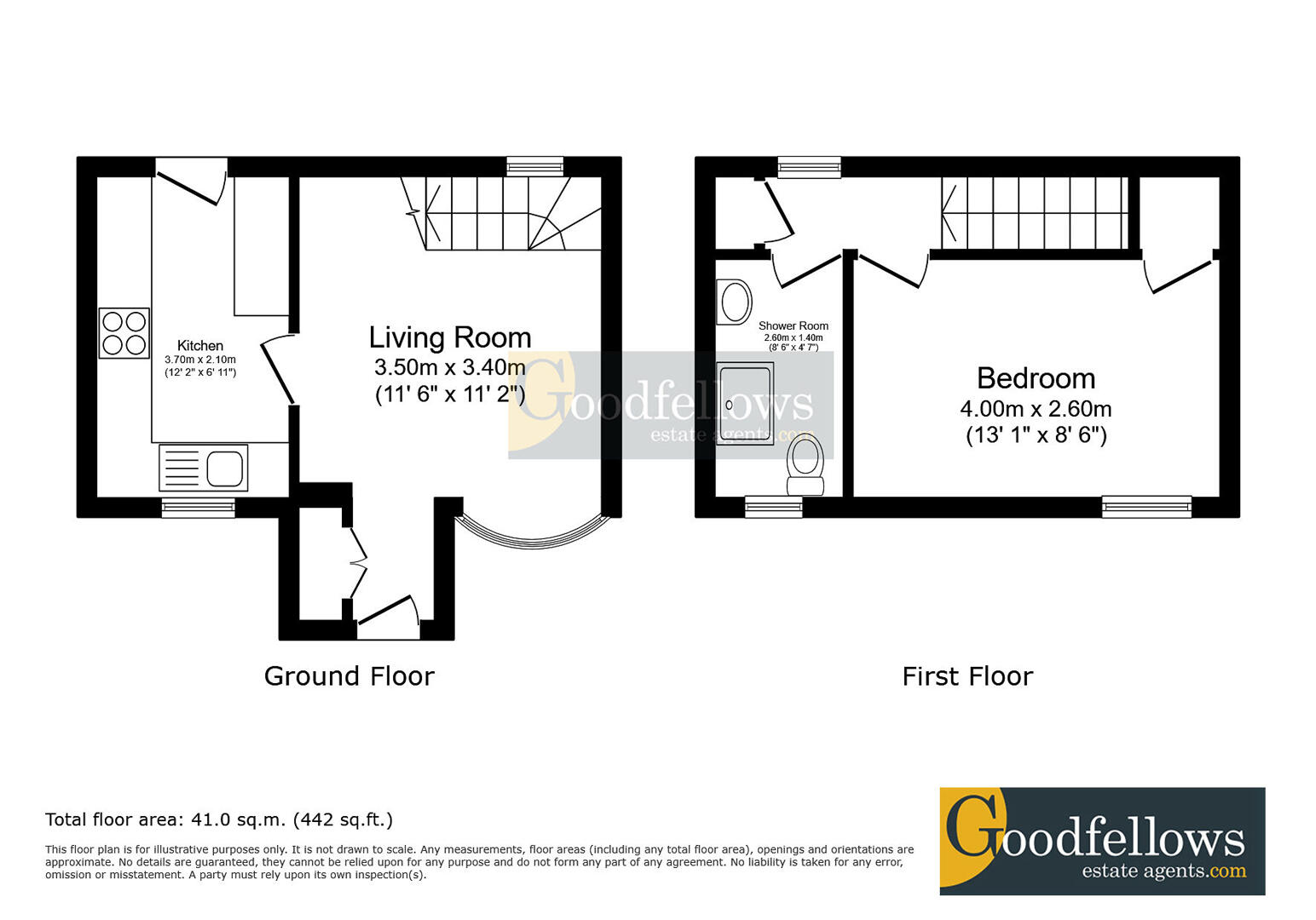 34, Stuart Court, Newcastle Upon Tyne floorplan